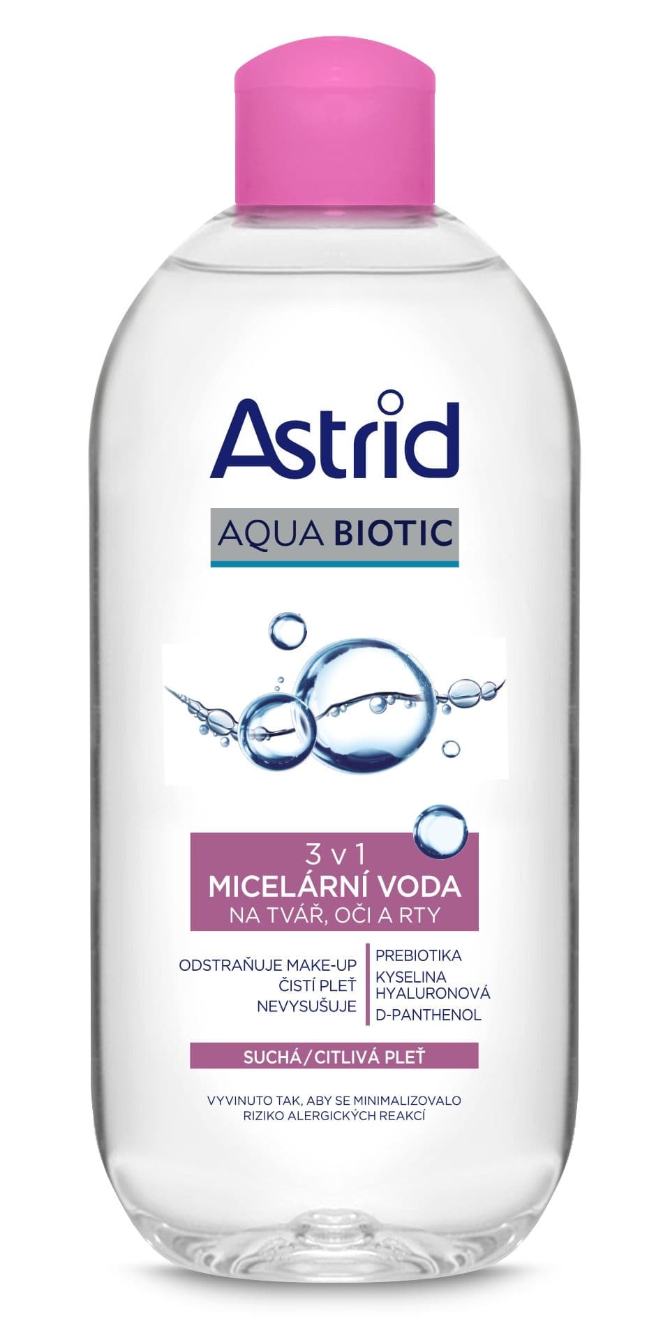 Astrid Soft Skin 3 v 1 micelární voda 400 ml