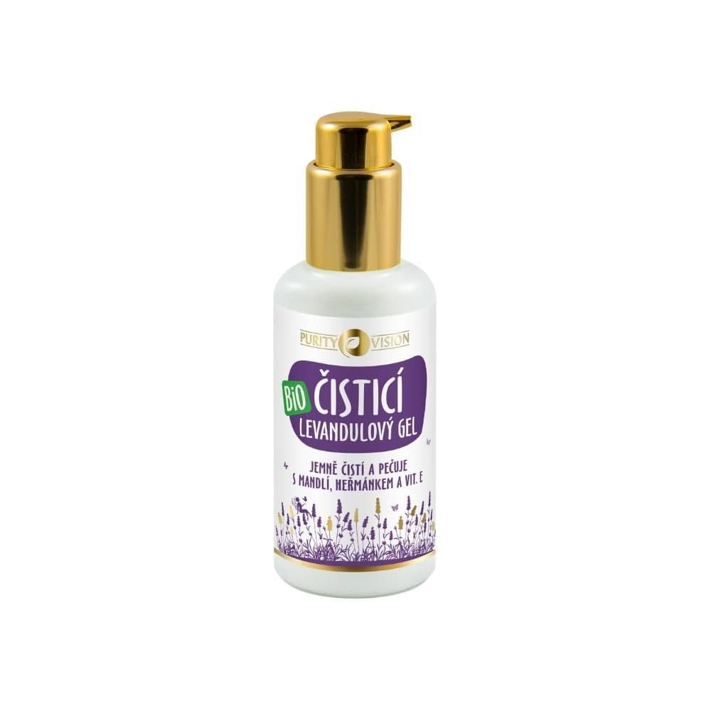 Purity Vision Bio Levandulový čisticí gel s mandlí, heřmán. a vit. E