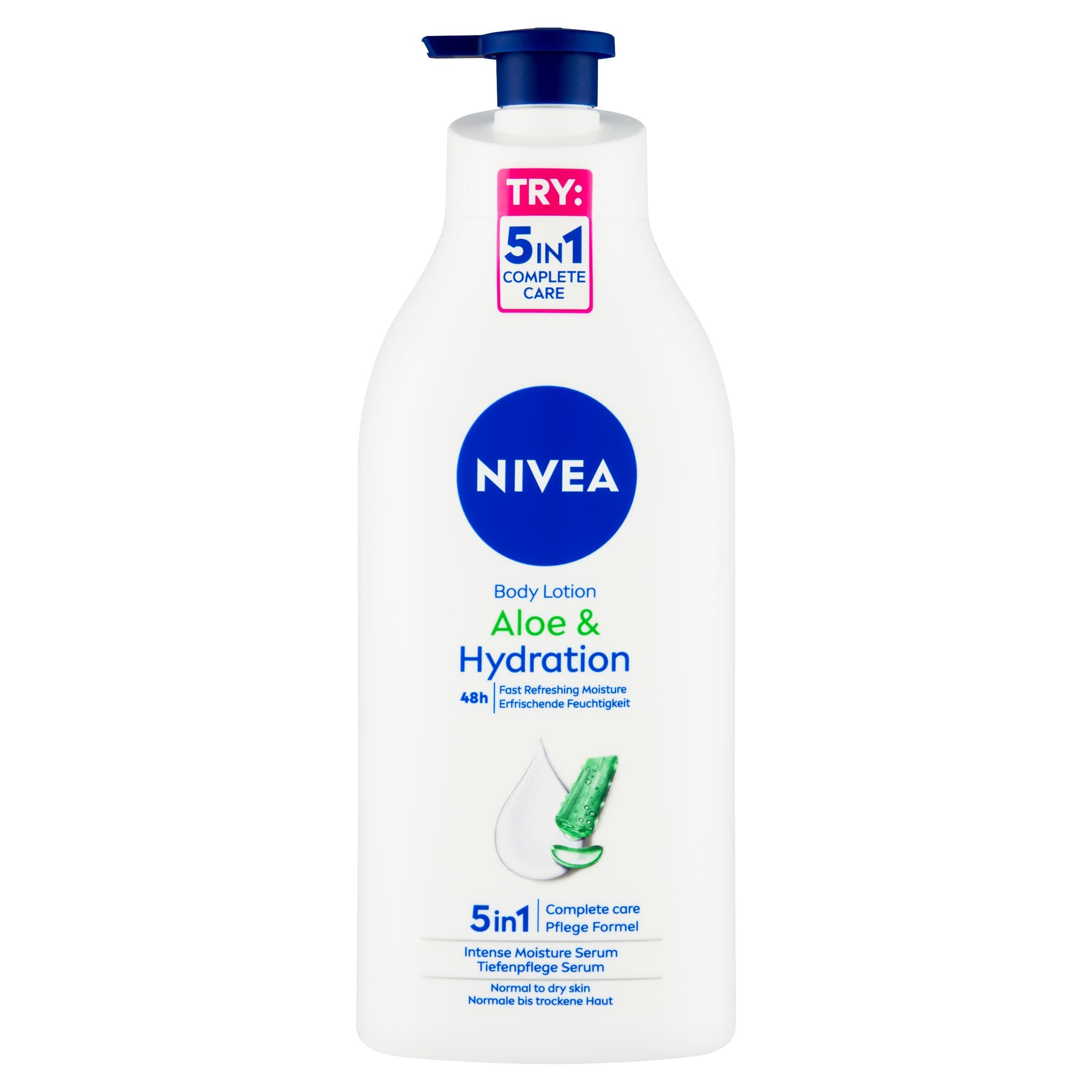 Nivea Tělové mléko Aloe&Hydration 625m