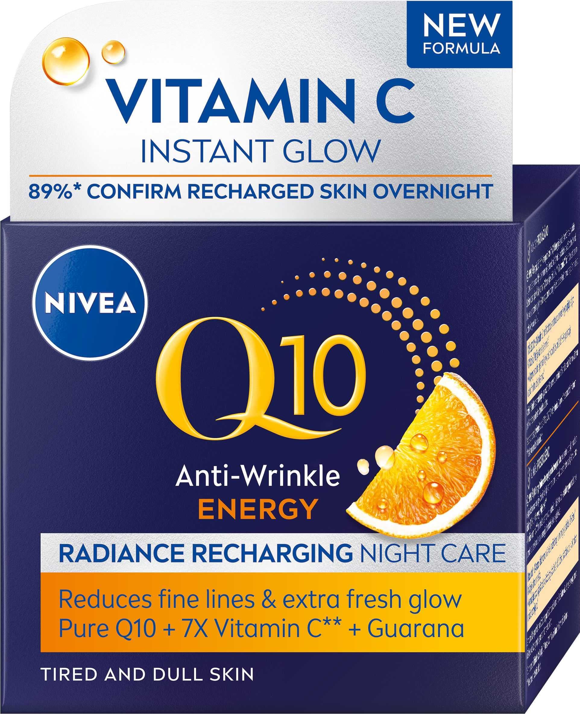Nivea Energizující noční krém Q10 50 ml