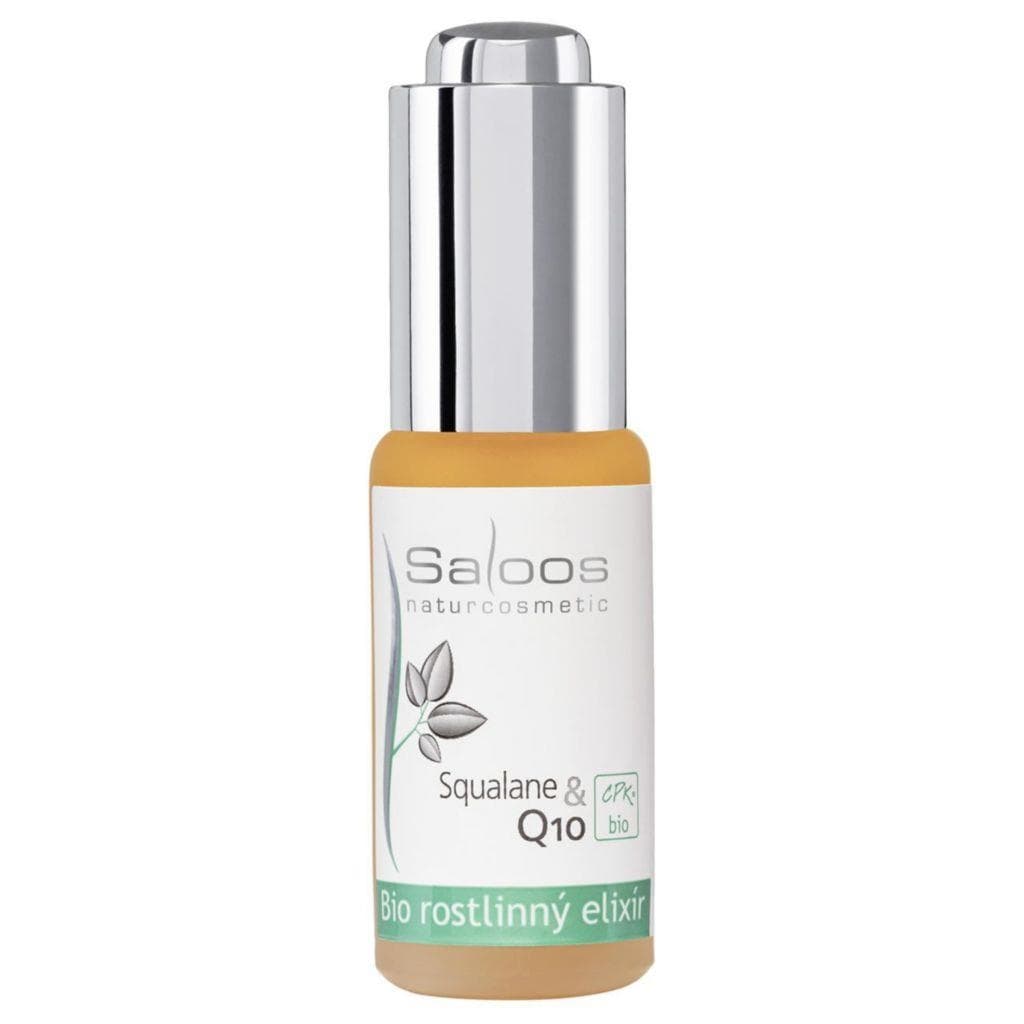 Saloos Squalane&Q10 BIO rostlinný elixír 20 ml