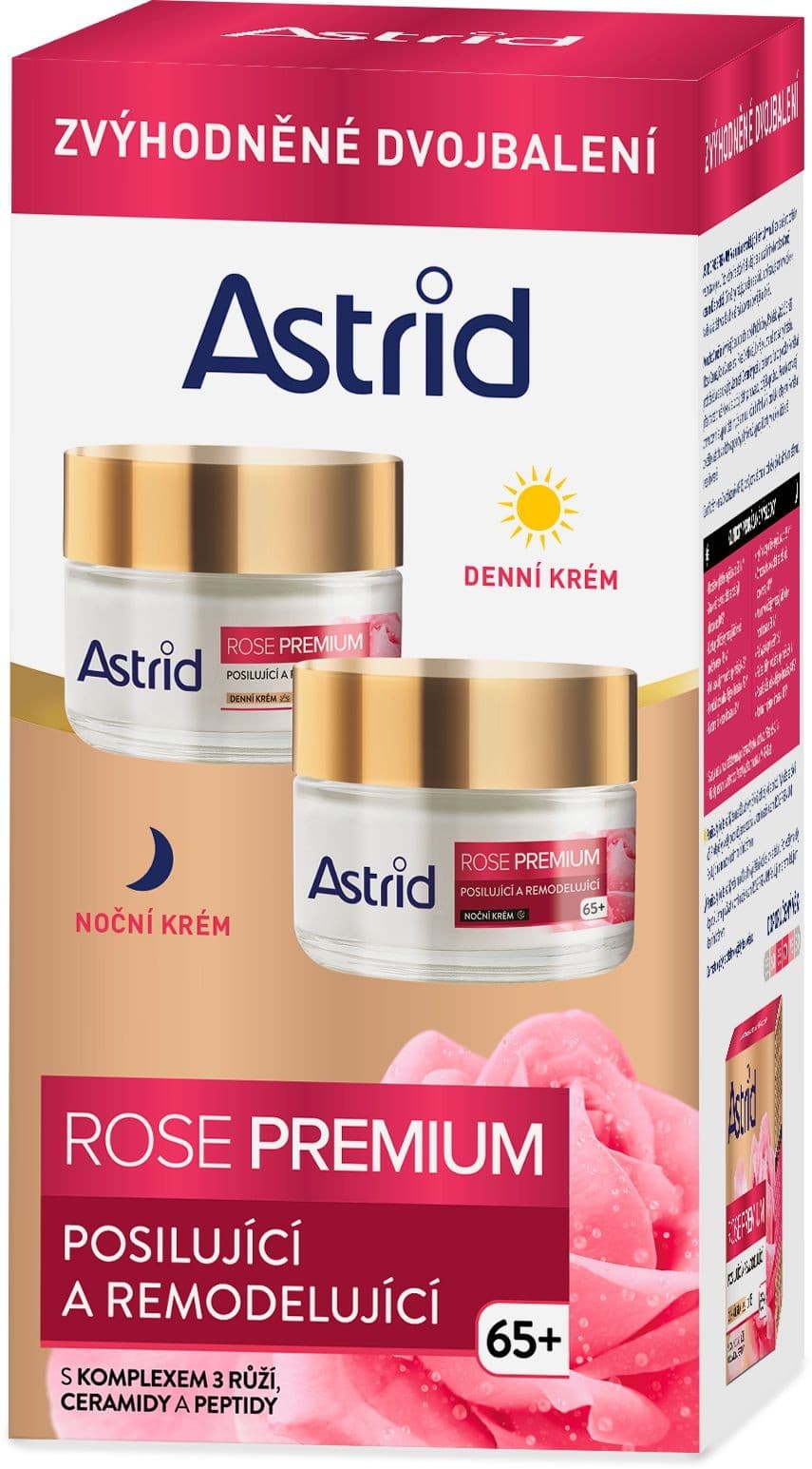 Astrid Rose Premium 65+ Duopack D+N 2x50ml