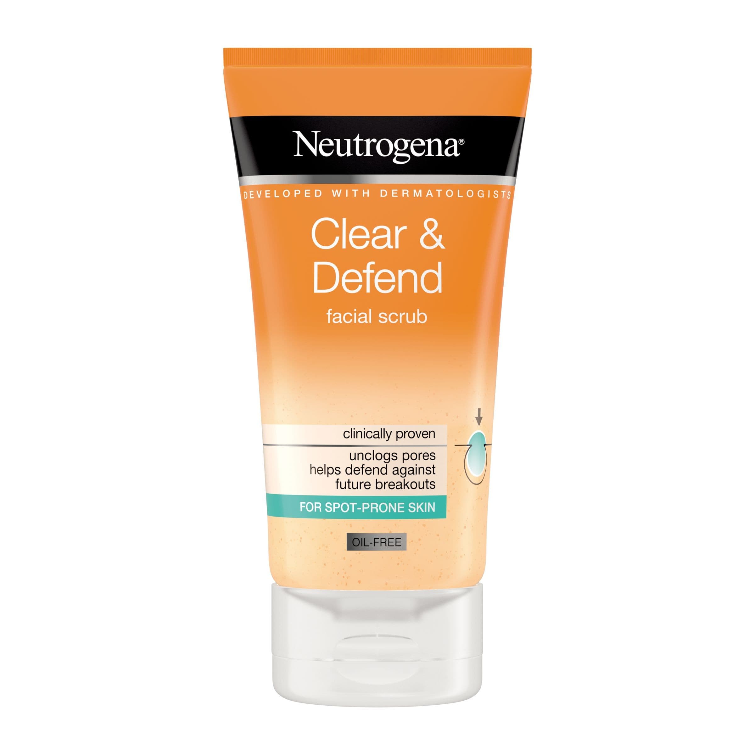 Neutrogena® Clear & Defend peeling 150 ml