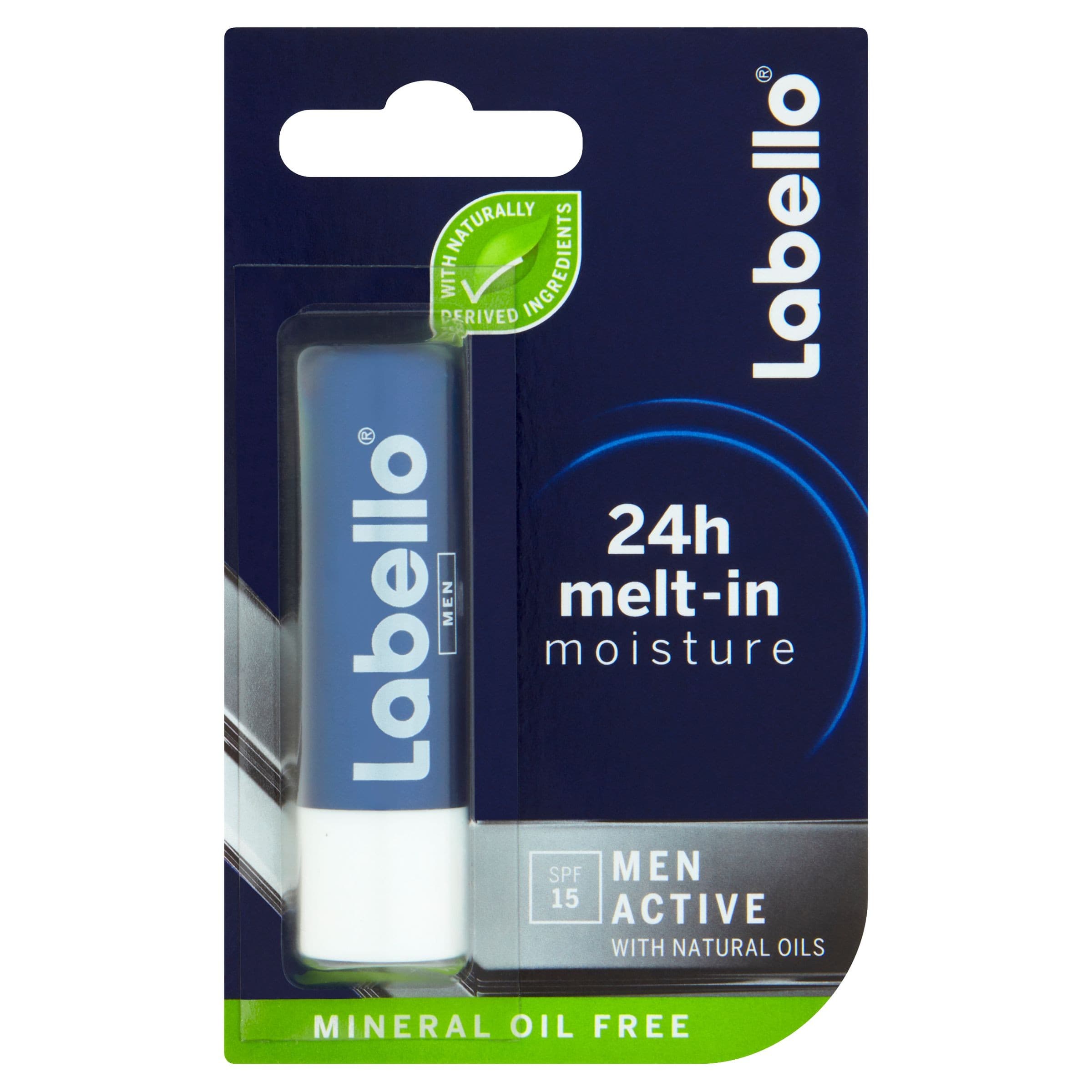Labello Active For Men Balzám na rty 4,8 g