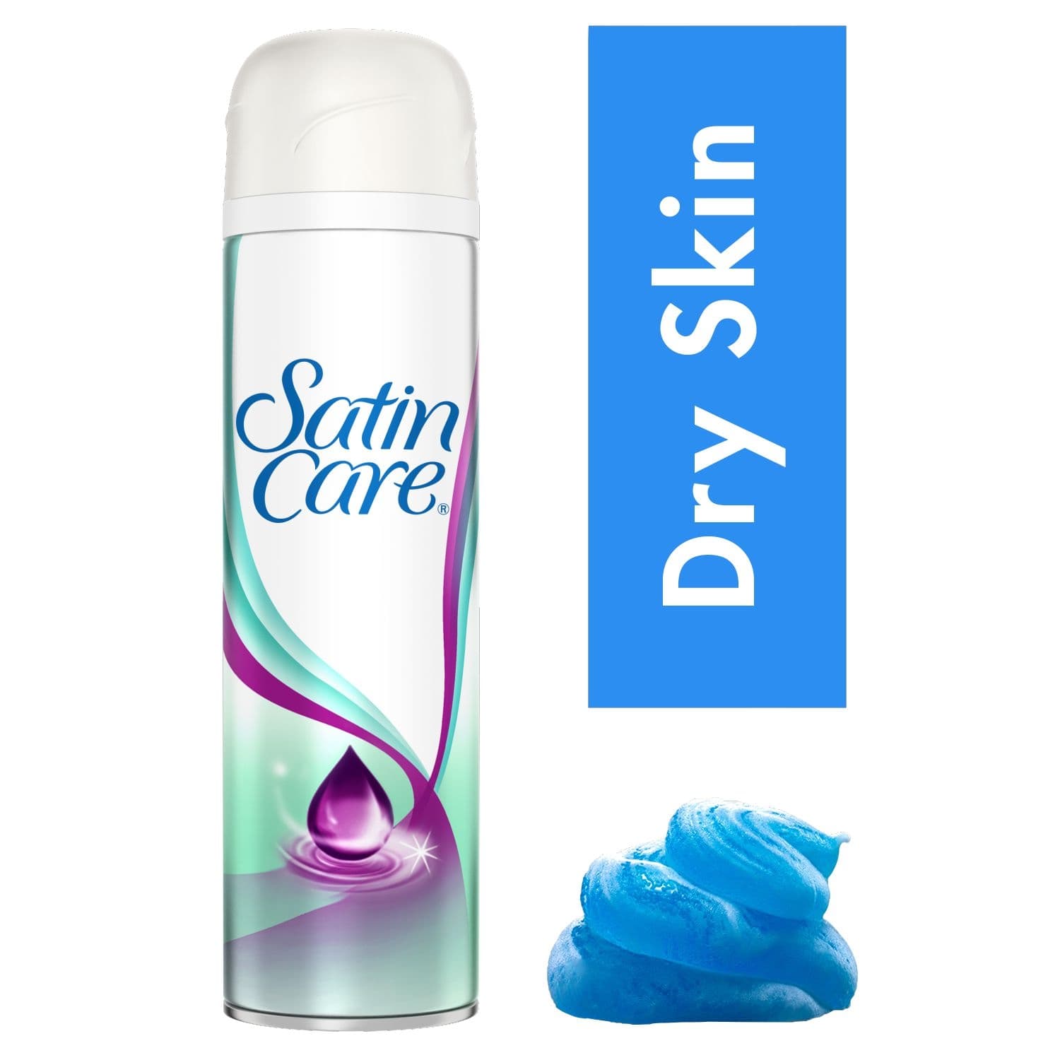Gillette Satin Care Dámský gel na holení Shea Butter Silk 200 ml