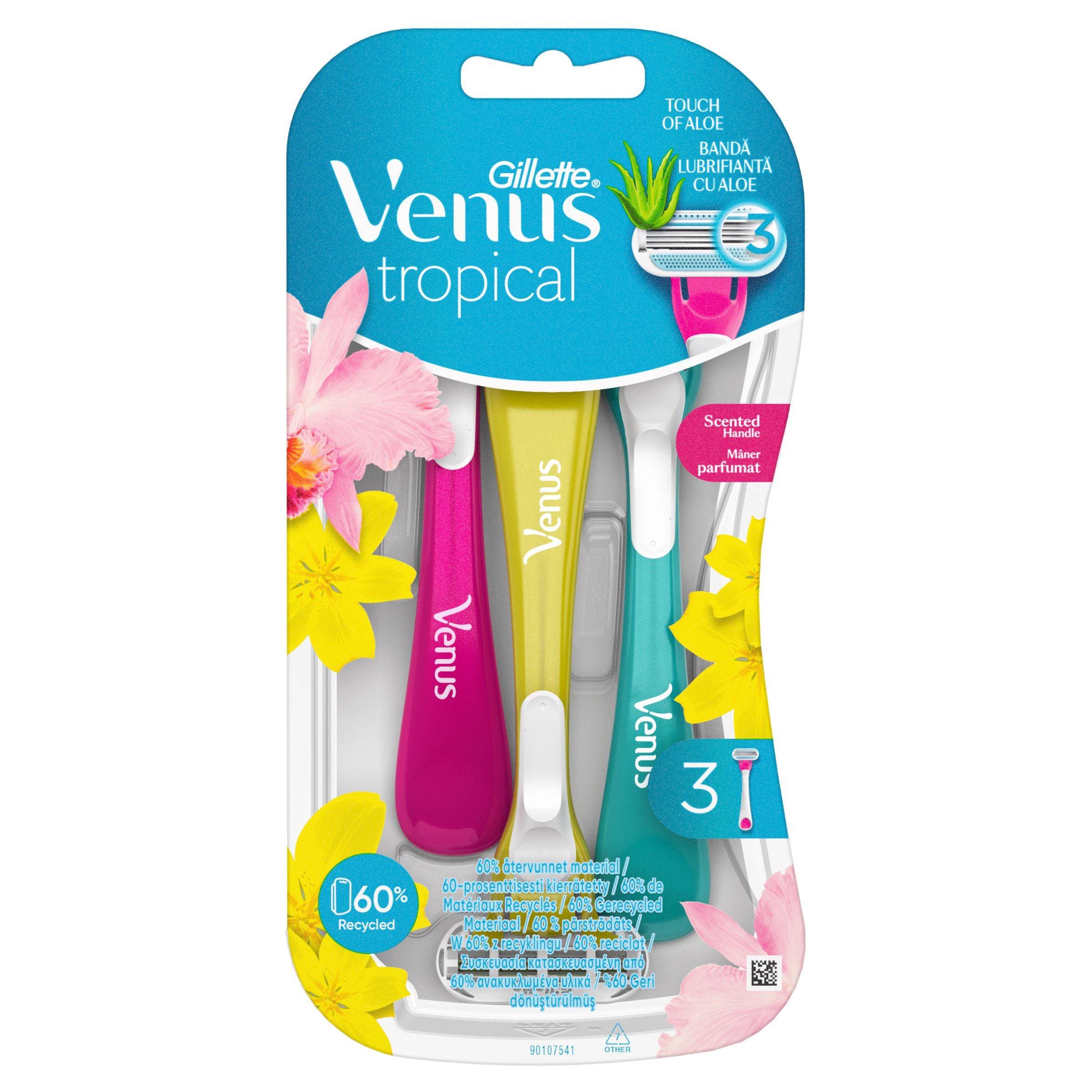Gillette Venus Tropical Pohotová holítka 3 ks
