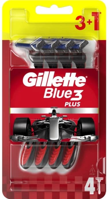 Gillette Blue 3 Plus Pohotové Hol 4ks