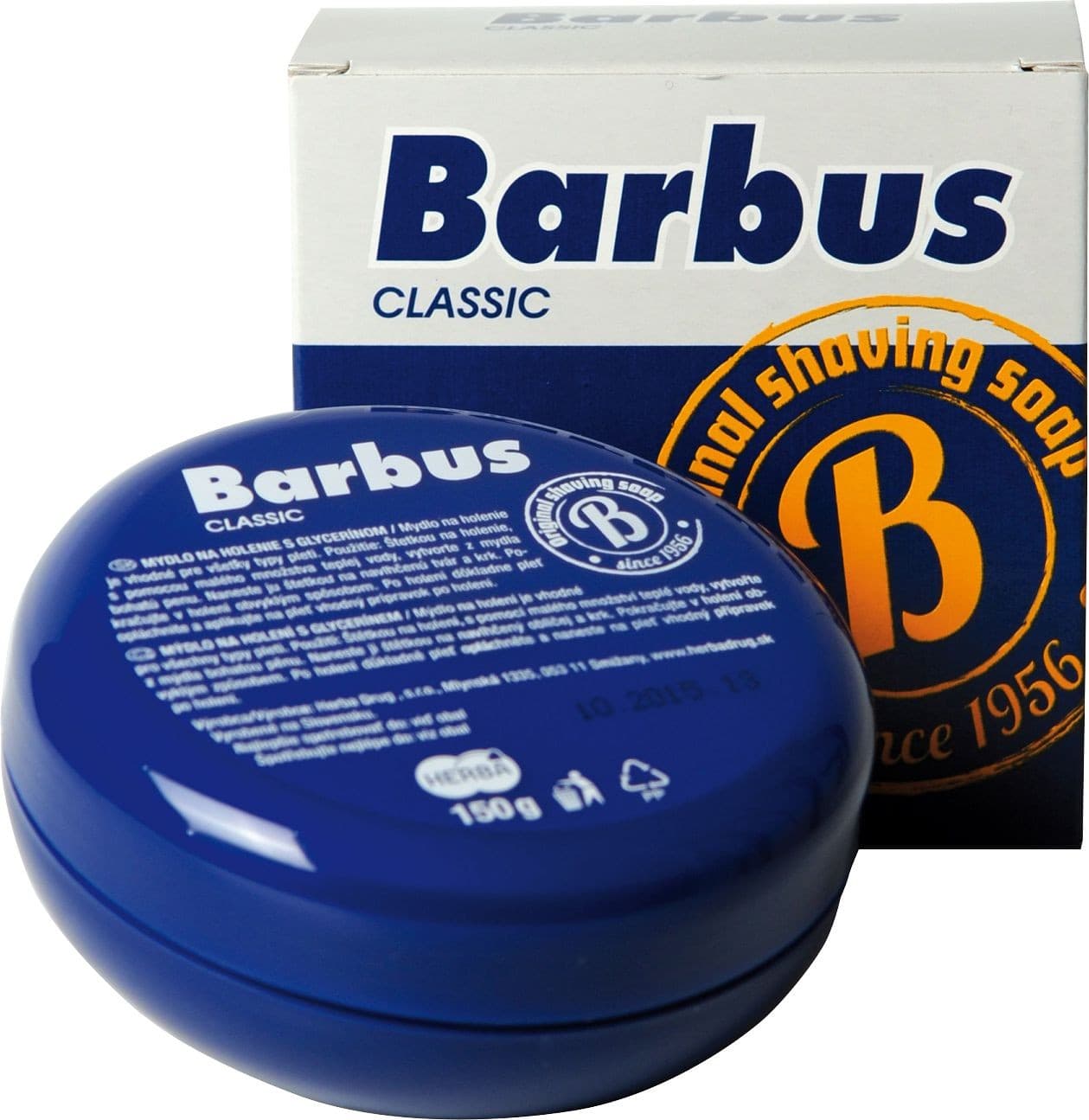 Barbus Classic mýdlo na holení s glycerinem 150 g