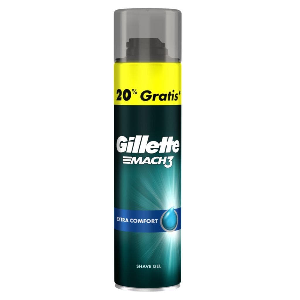 Gillette Mach3 Extra Comfort pánský gel na holení 240 ml