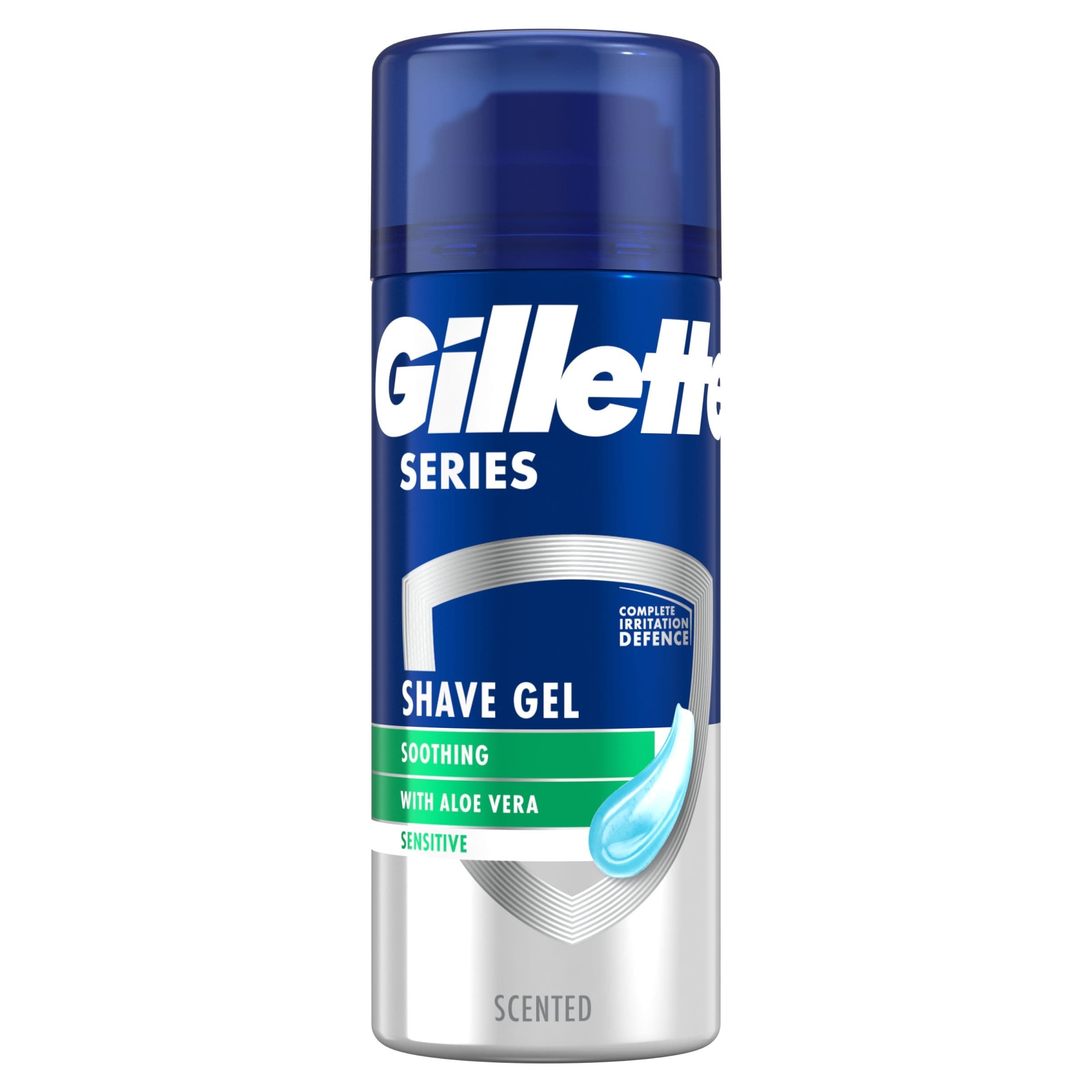 Gillette Series Zklidňující gel na holení s Aloe Vera 75 ml
