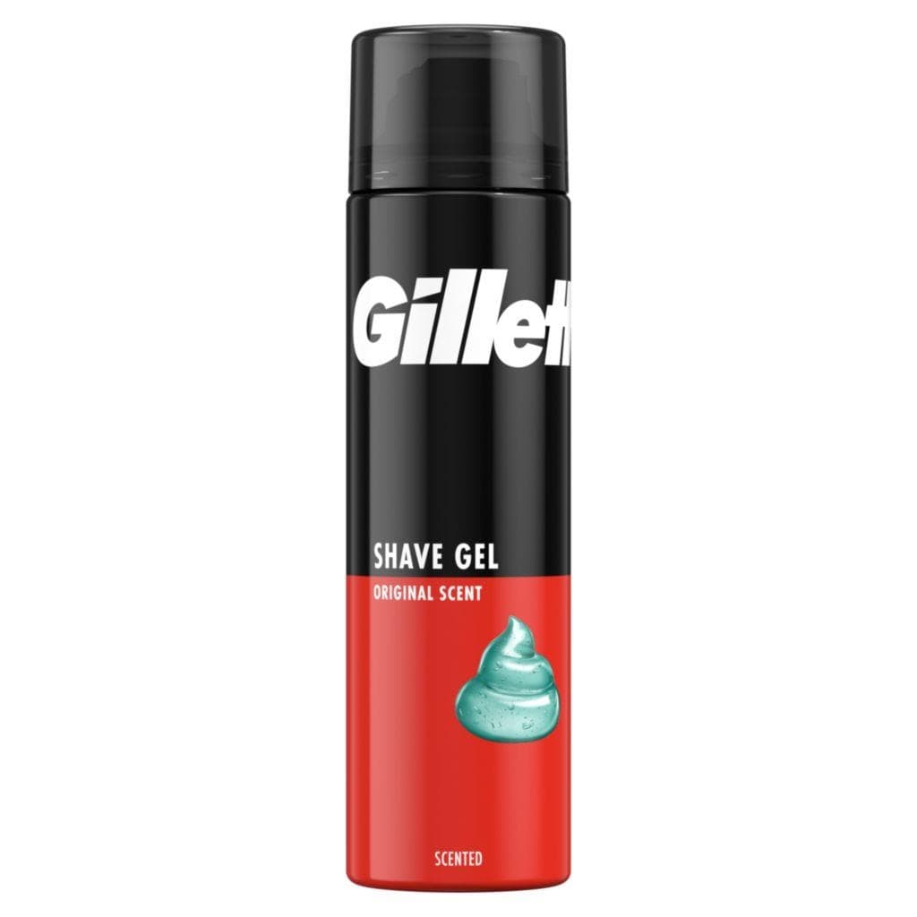 Gillette Classic Gel na holení s původní vůní pro rychlé a snadné holení 200 ml