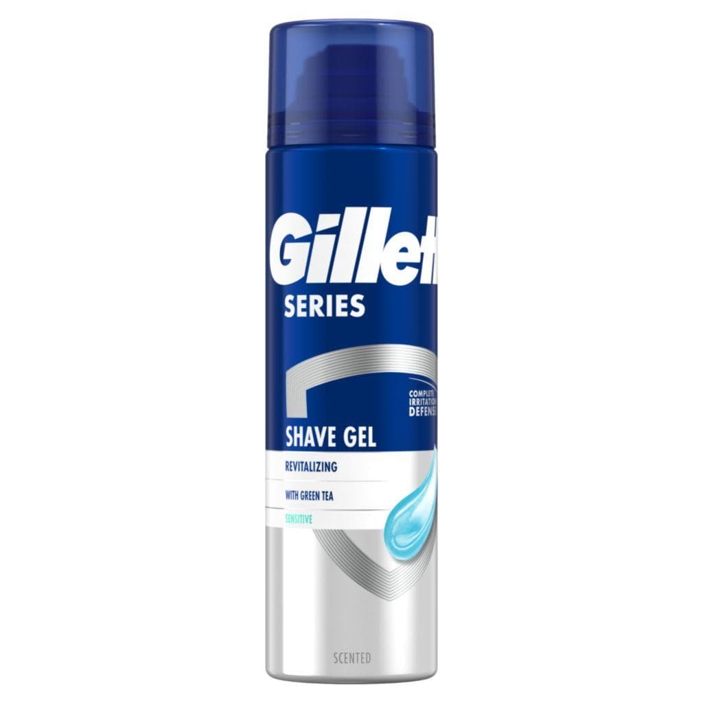 Gillette Series Revitalizující gel na holení sezeleným čajem pro muže 200 ml