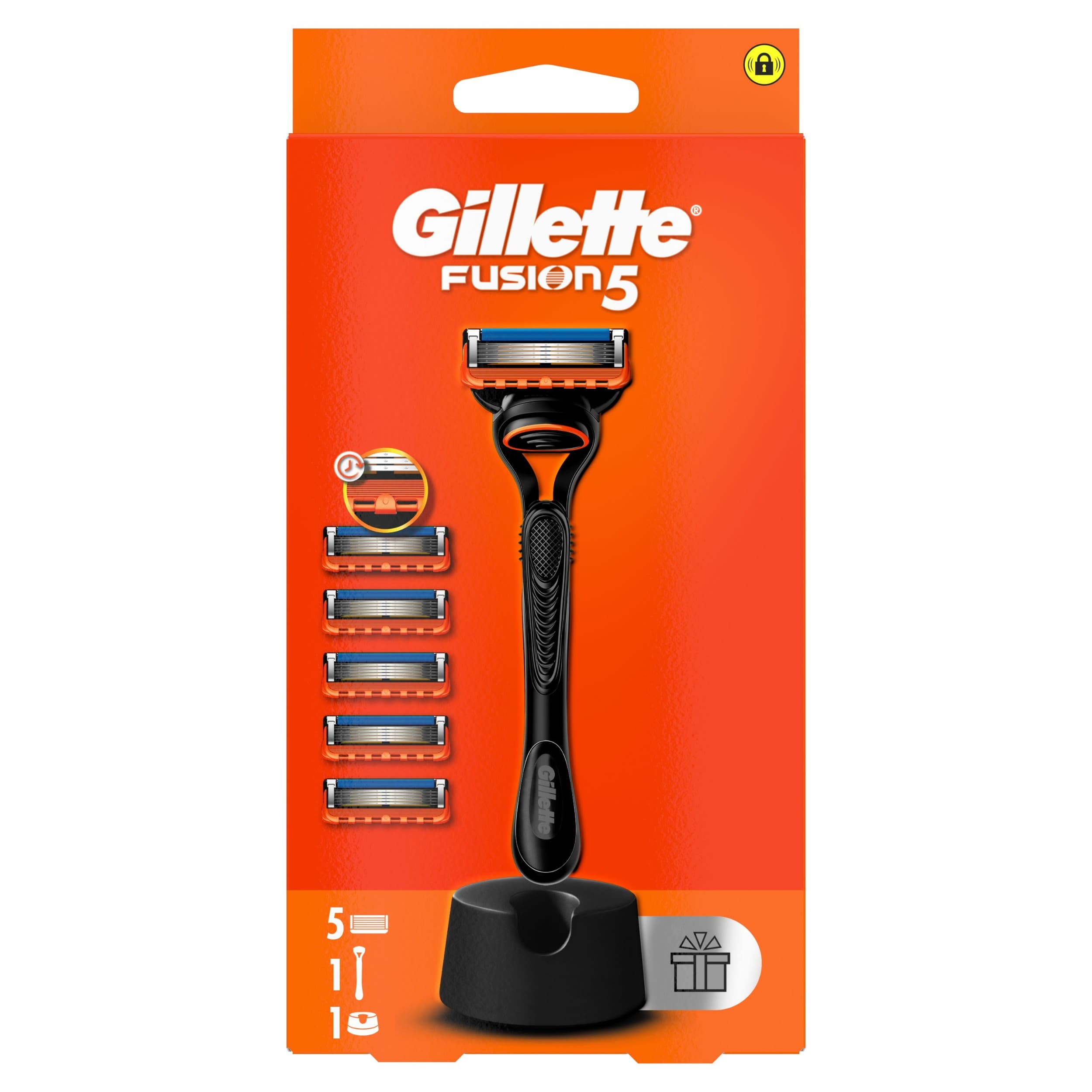 Gillette Fusion5 holící strojek + 5 hlavic