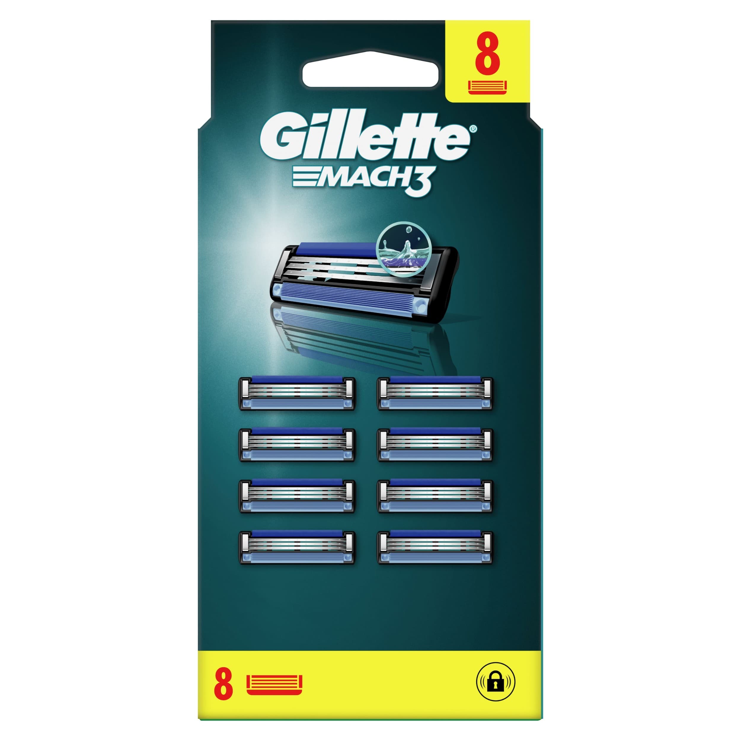 Gillette Mach3 Holicí Hlavice 8CT - XL