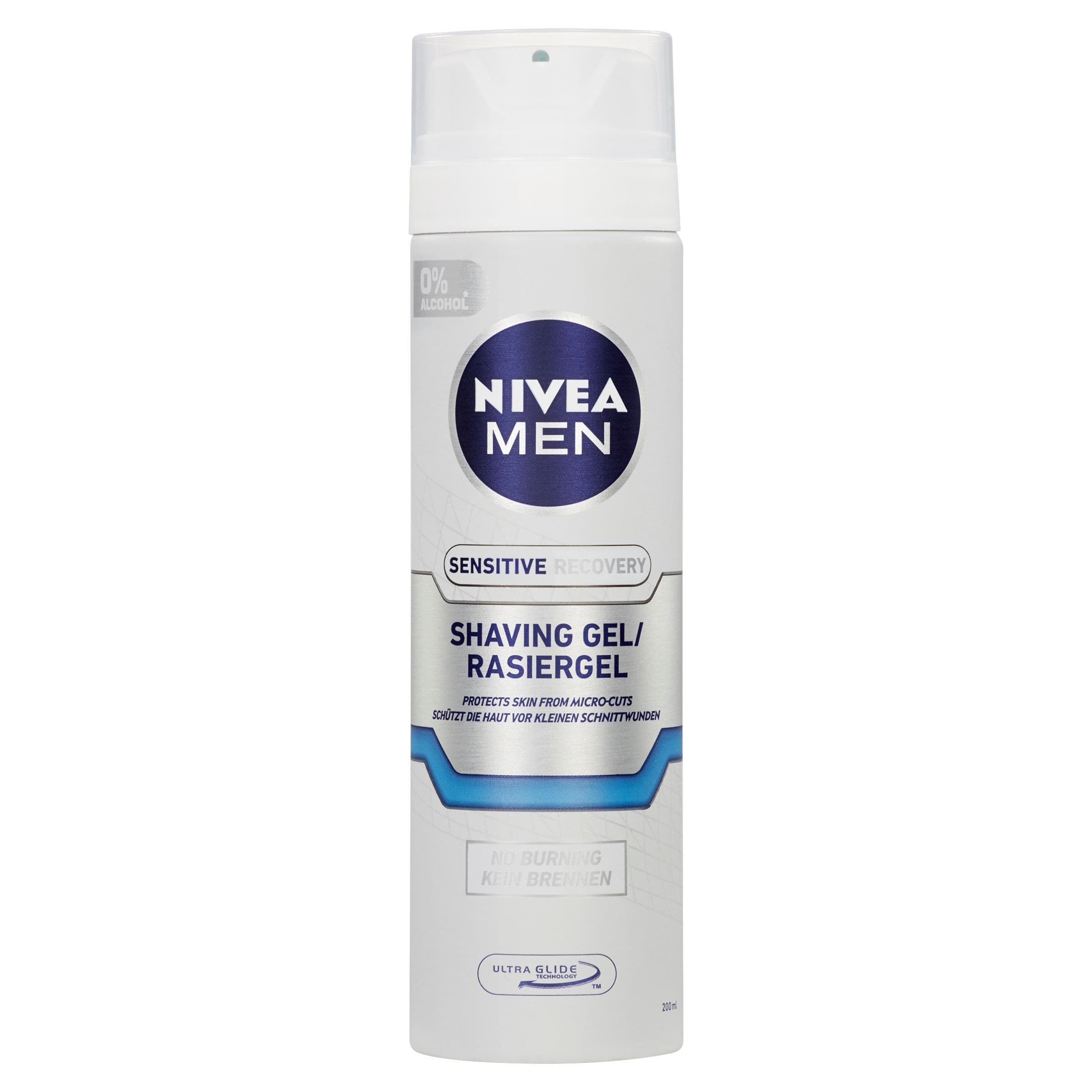 Nivea Men Sensitive Recovery gel na holení 200 ml