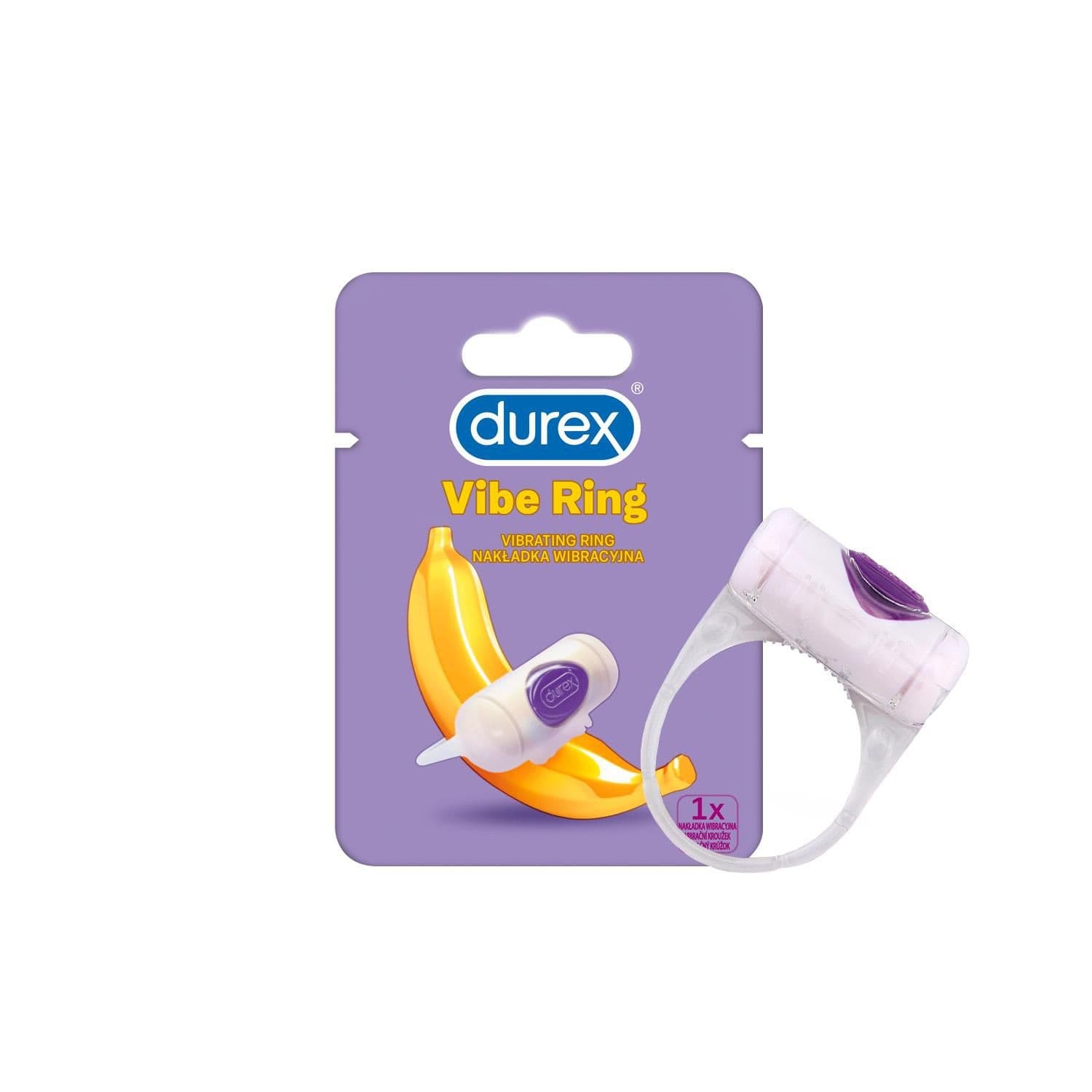 Durex Vibe Ring vibrační kroužek 1 ks