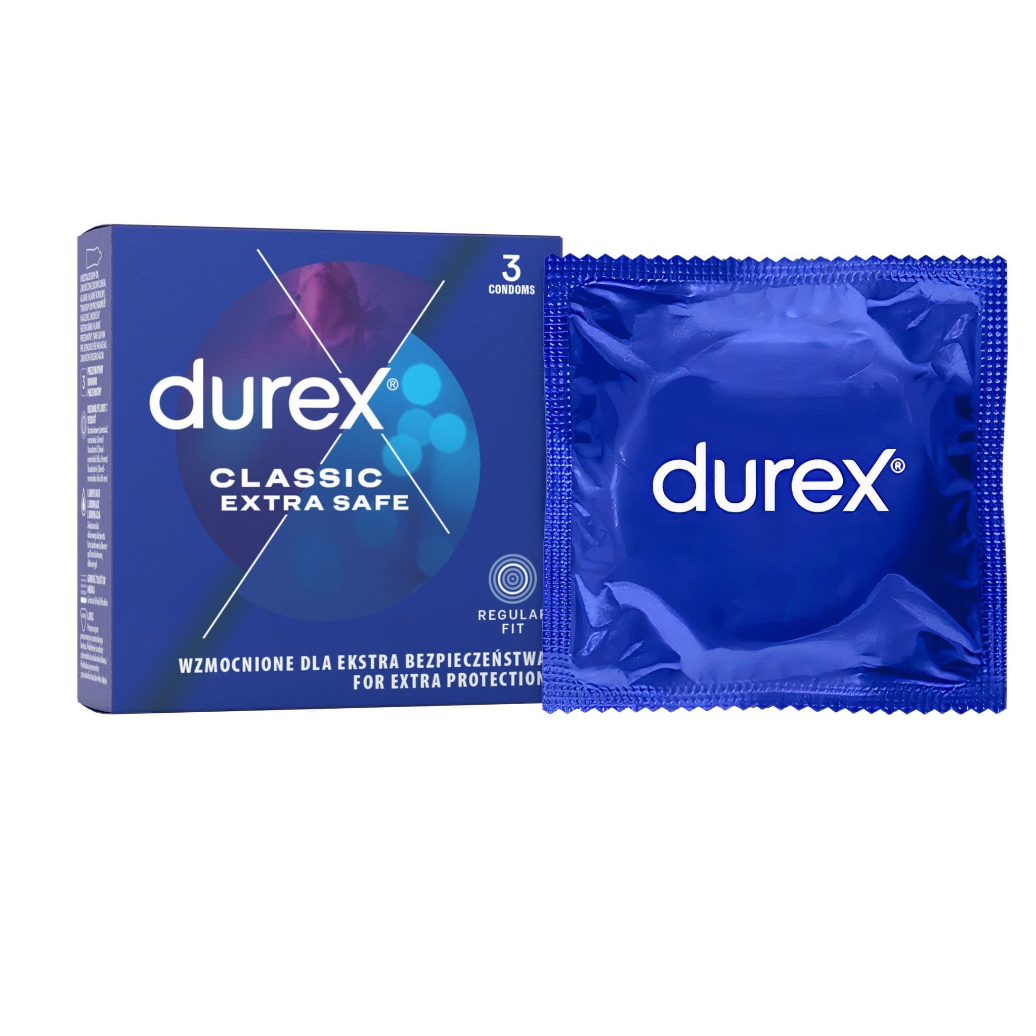 Durex Extra Safe kondomy 3 ks