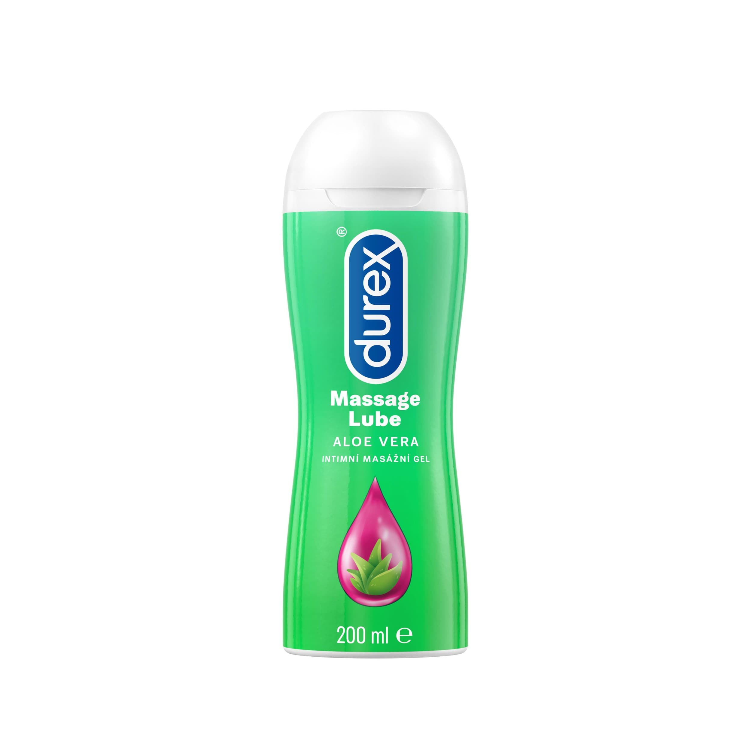 Durex Play Massage 2v1 masážní gel + lubrikant s výtažkem z Aloe Vera 200 ml