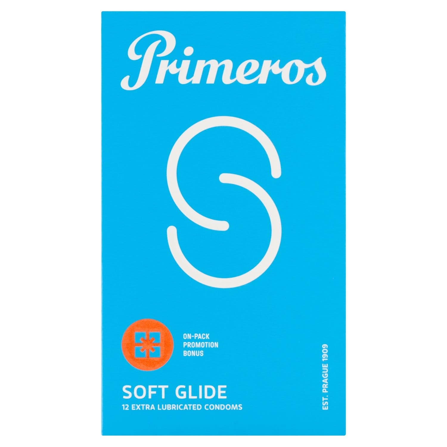 Primeros Soft Glide kondomy se zvýšenou dávkou lubrikace 12 ks