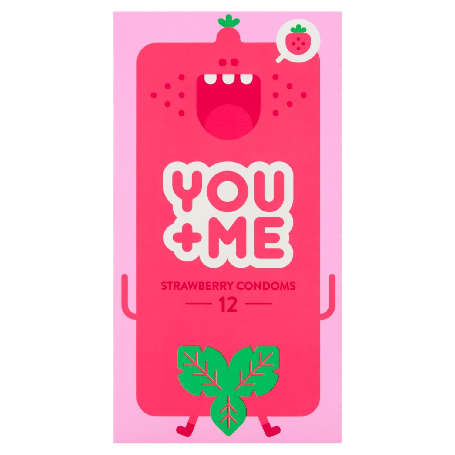 You Me Strawberry kondomy 12 ks