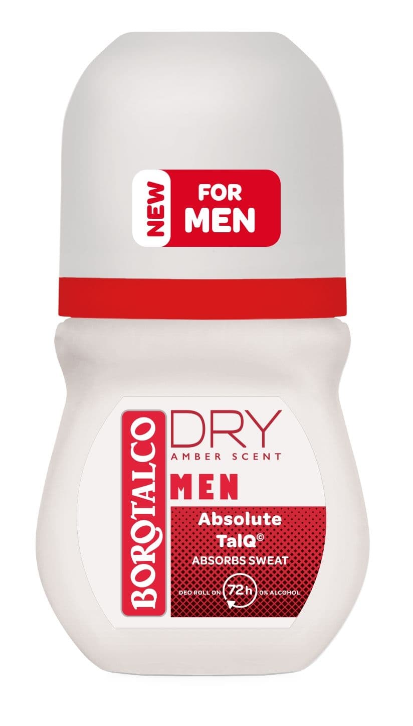 Borotalco Deo kuličkový men Dry Amber 50ml