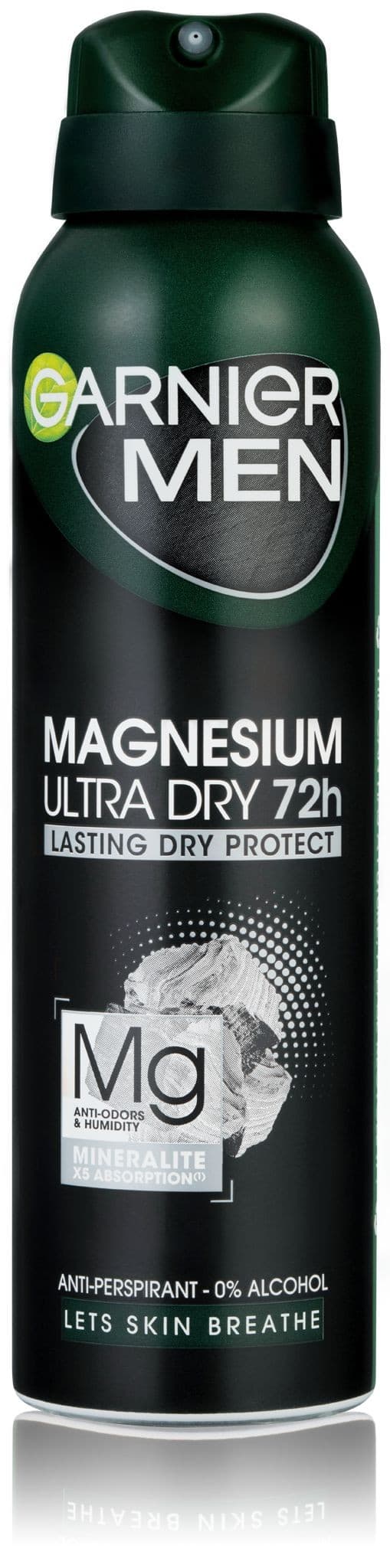 Garnier Mineral Magnesium Spray Pánský deodorant 150ml