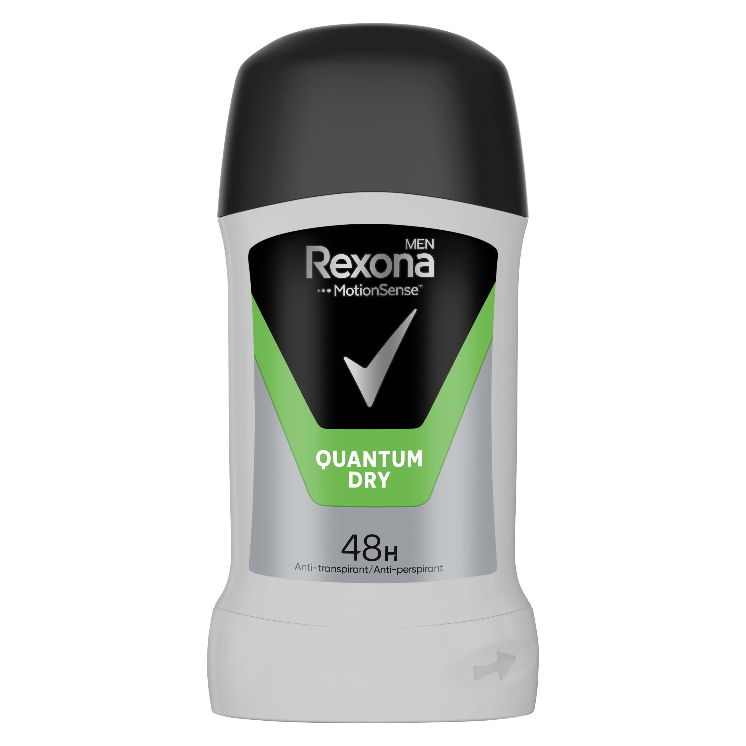 Rexona Men Quantum Dry tuhý antiperspirant pro muže 50 ml