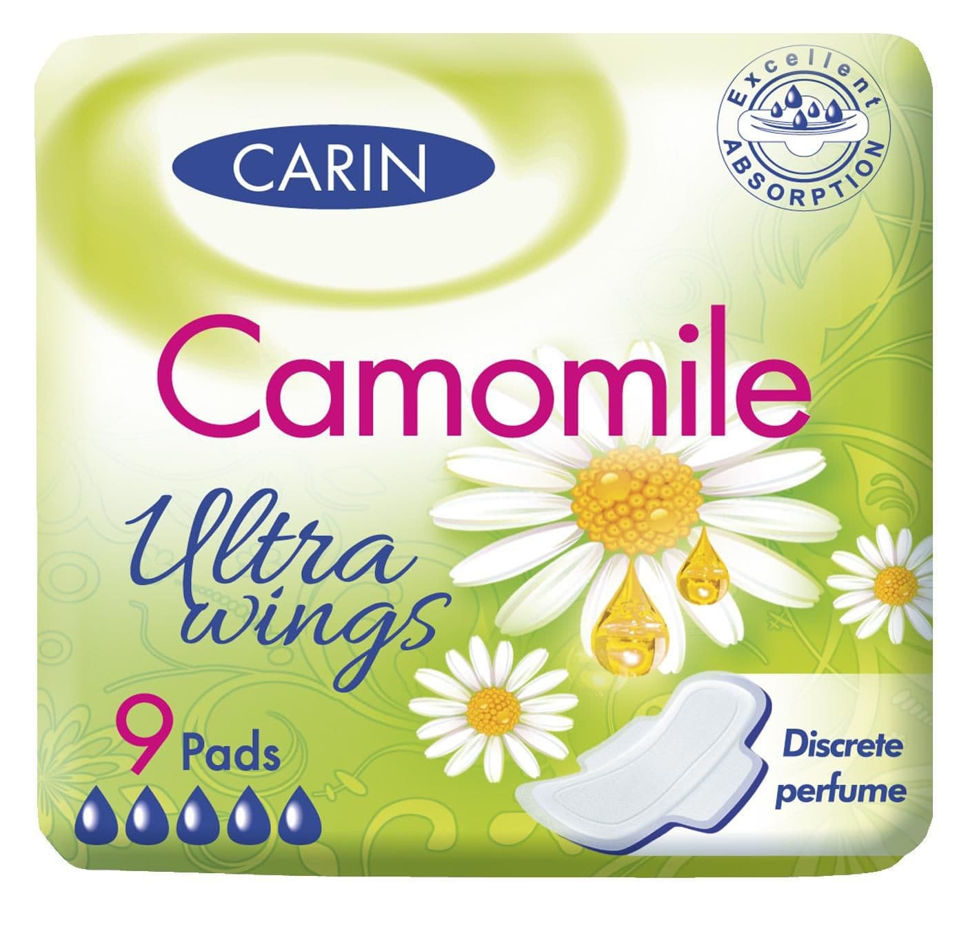 Carin Kamille Ultra wings 9ks