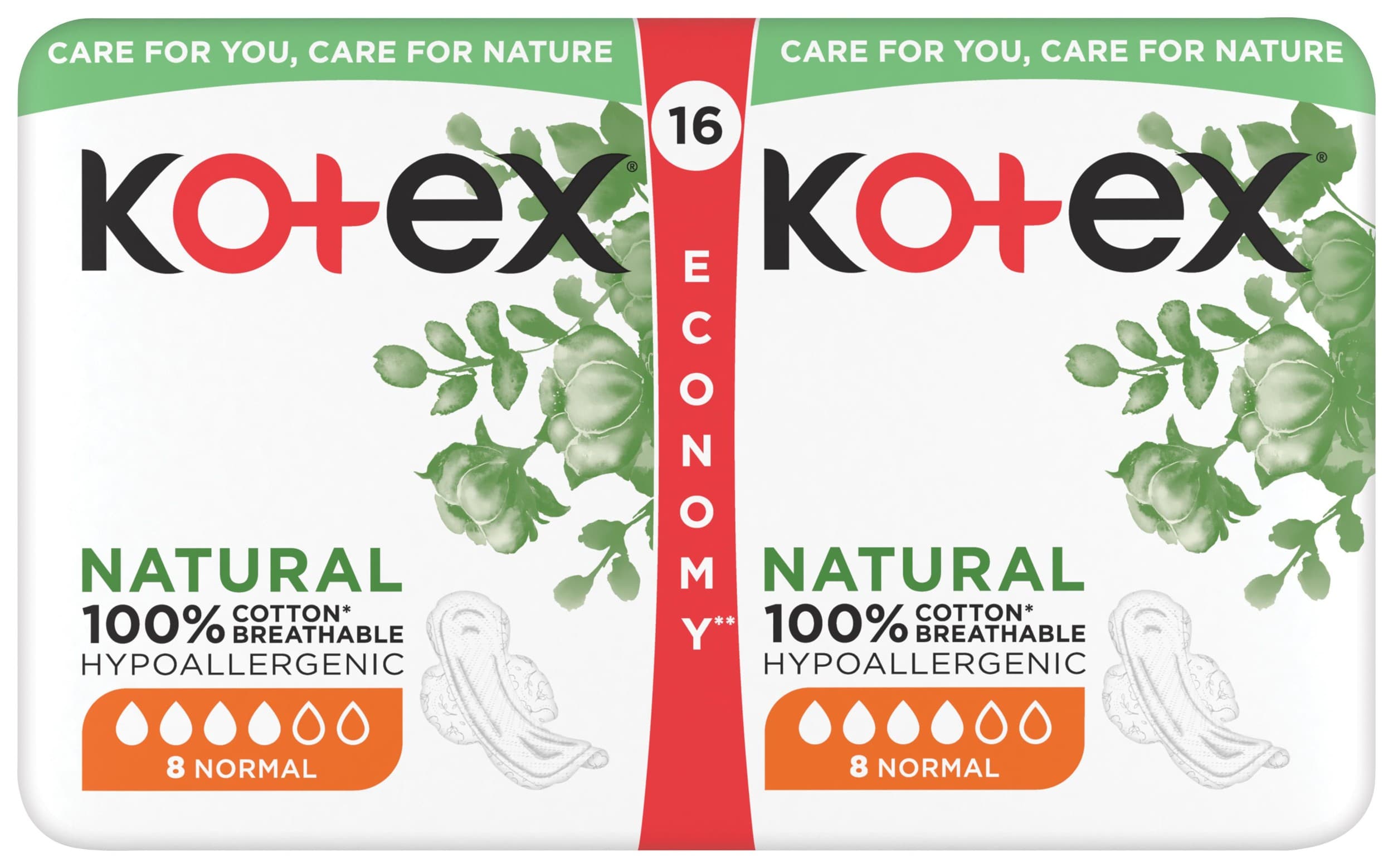 Kotex Natural Normal 16ks