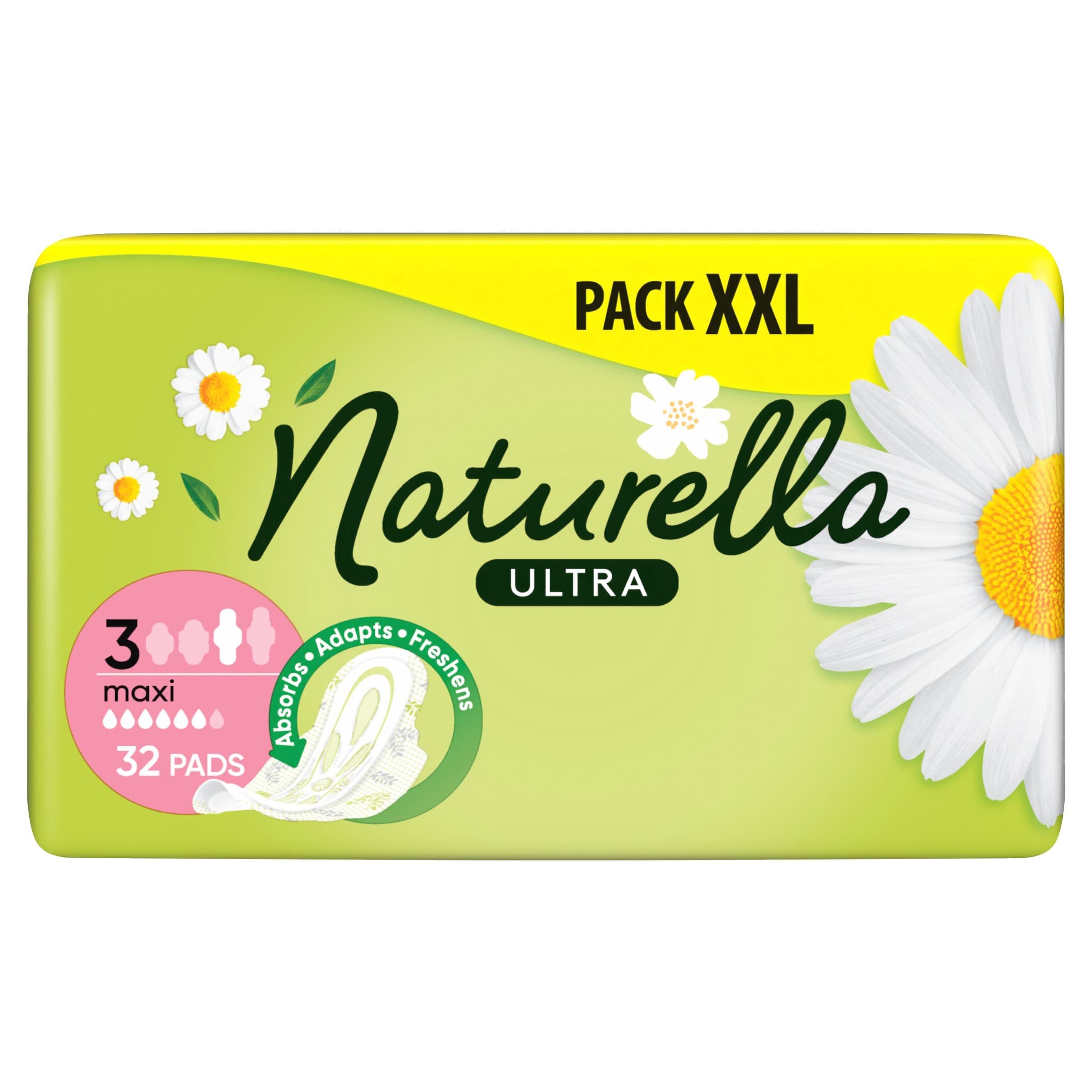 Naturella Ultra Maxi velikost 3 vložky s křidélky 32 ks