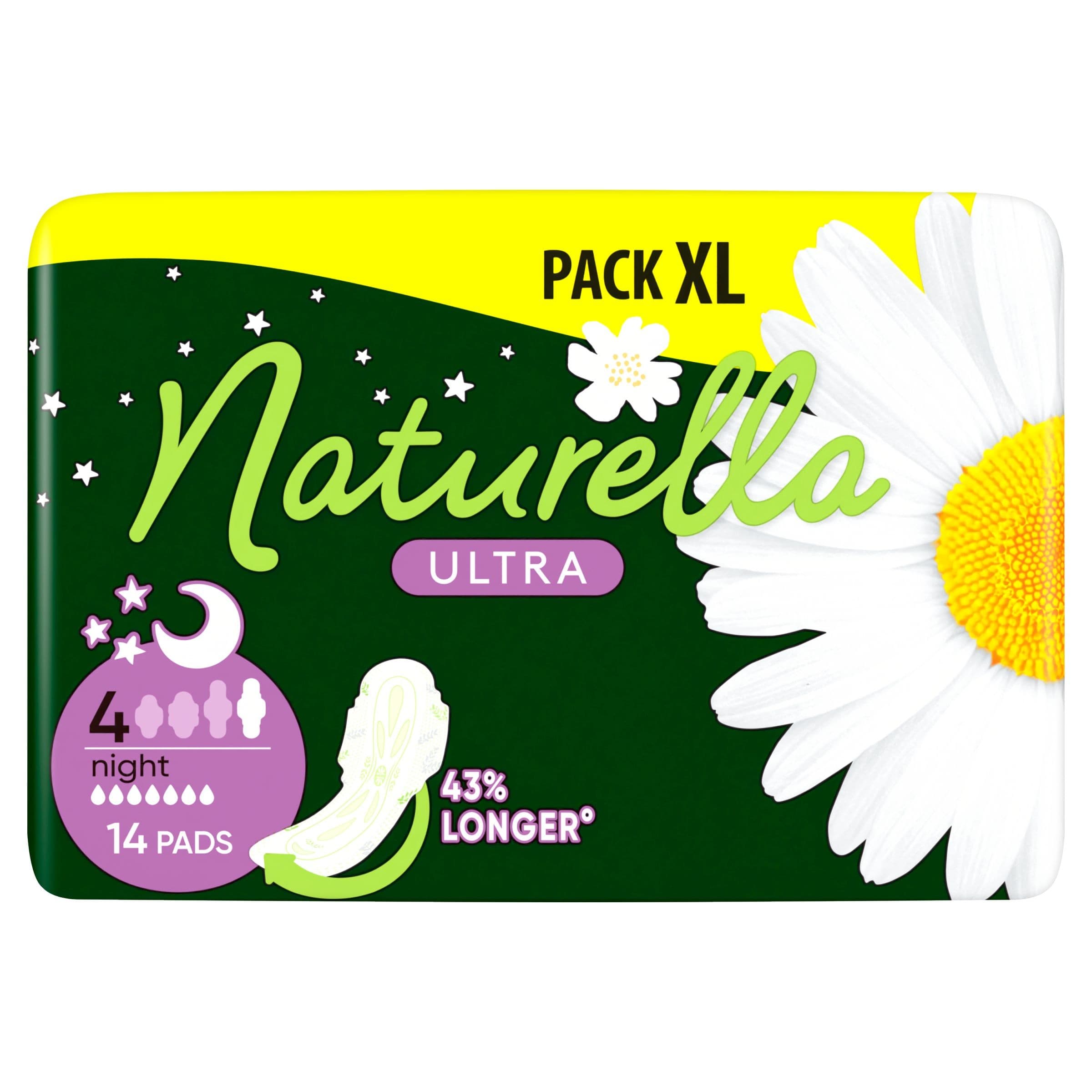 Naturella Ultra Night velikost 4 vložky s křidélky 14 ks