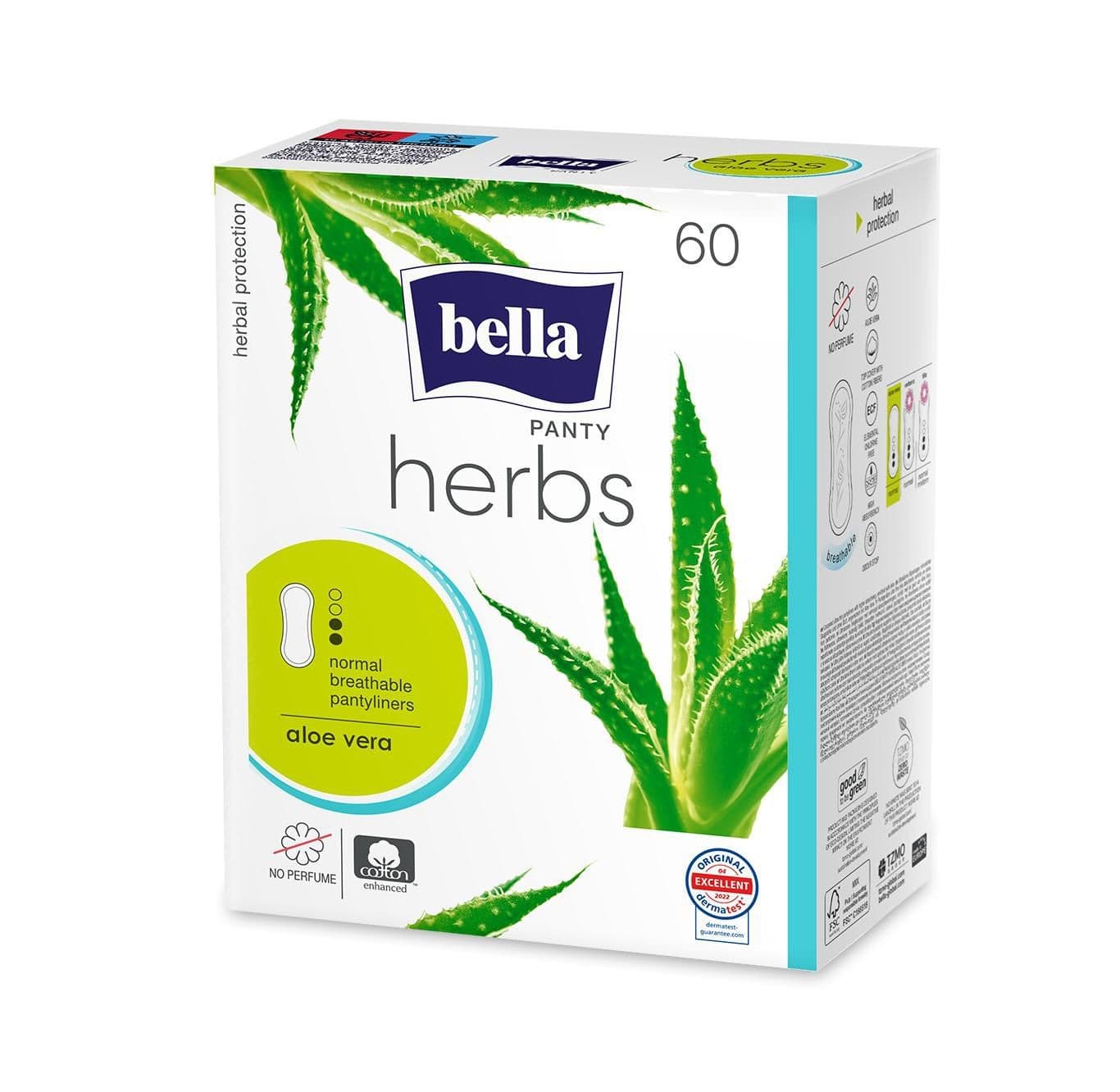 Bella Panty Herbs Aloe Vera 60 ks