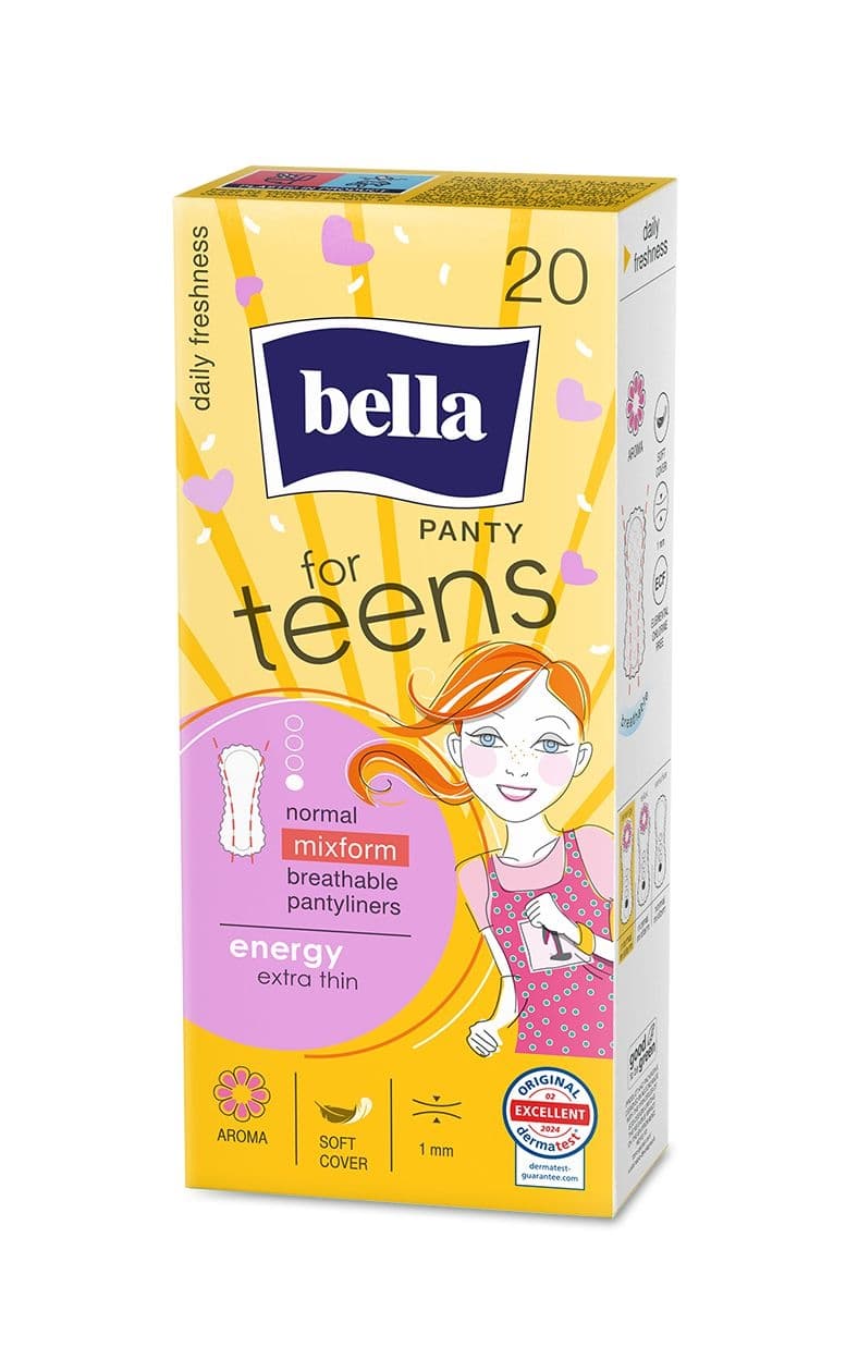Bella for Teens slipové vložky Energy 20 ks