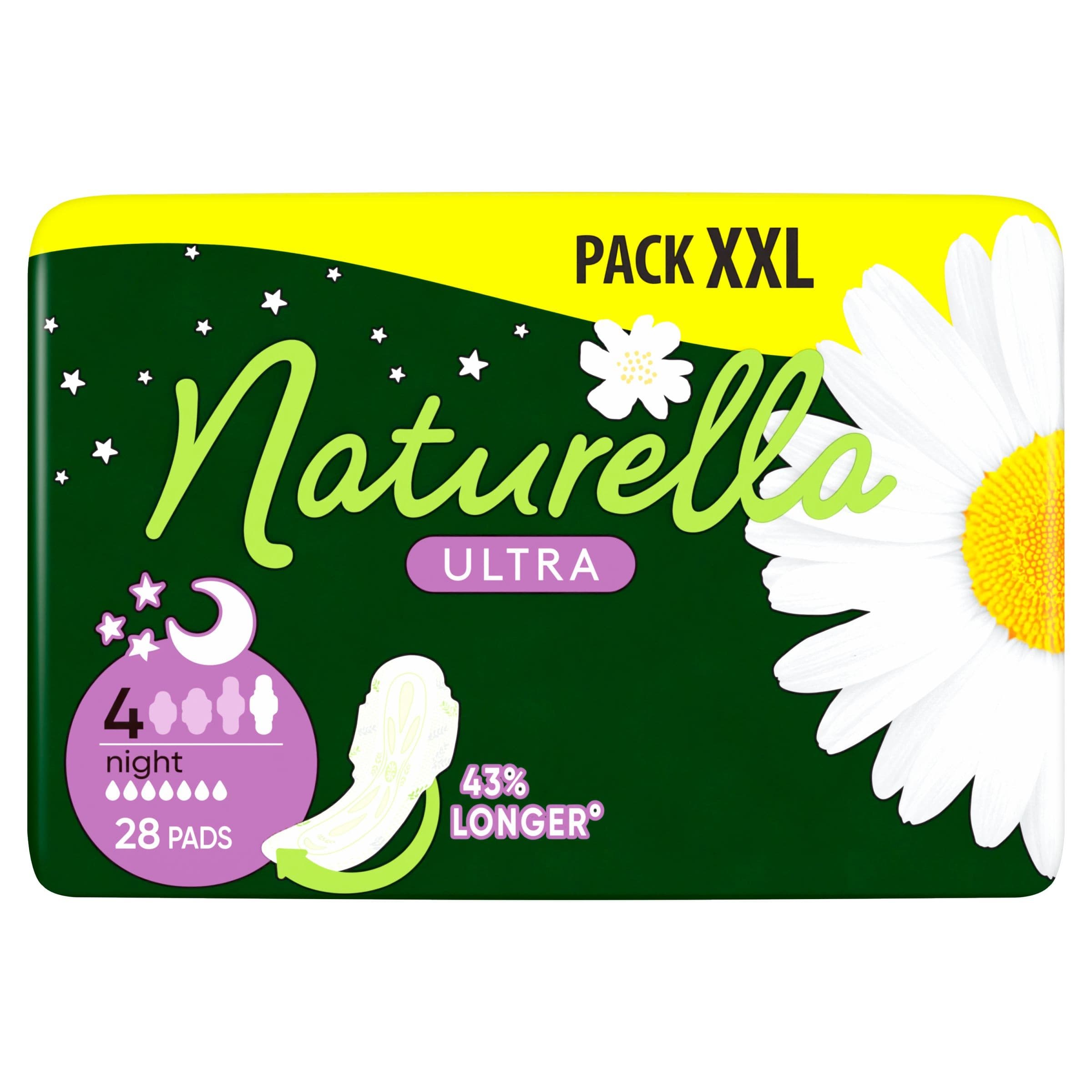 Naturella Ultra Night velikost 4 vložky s křidélky 28 ks