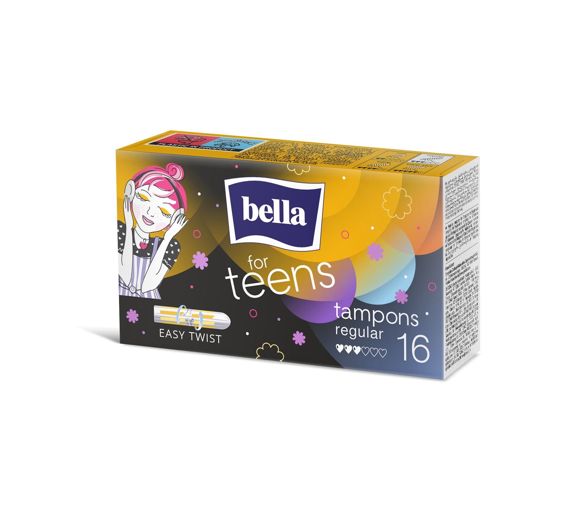 Bella for Teens hygienické tampony Regular 16 ks