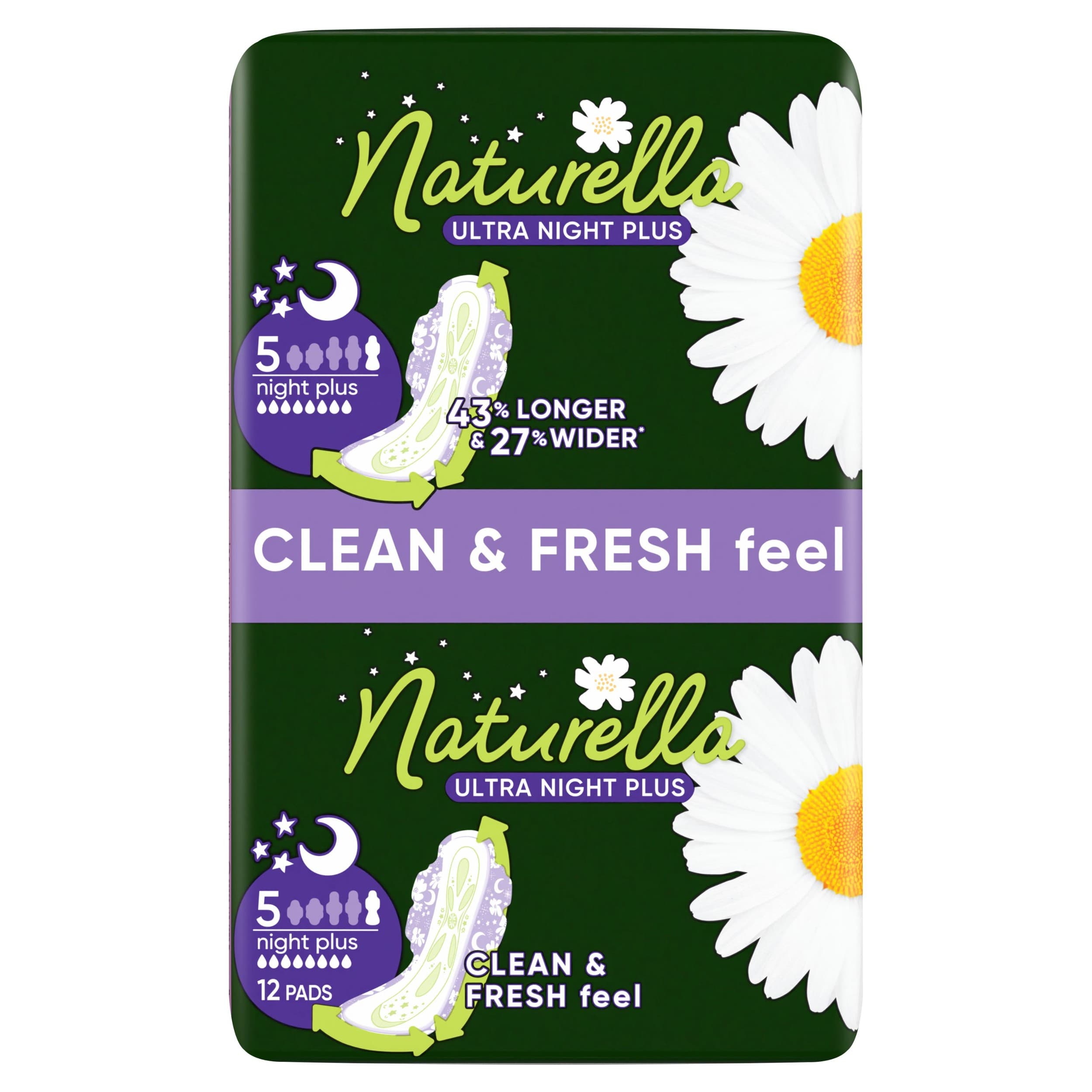 Naturella Ultra Vložky Noční  křídlo Duo 12 ks