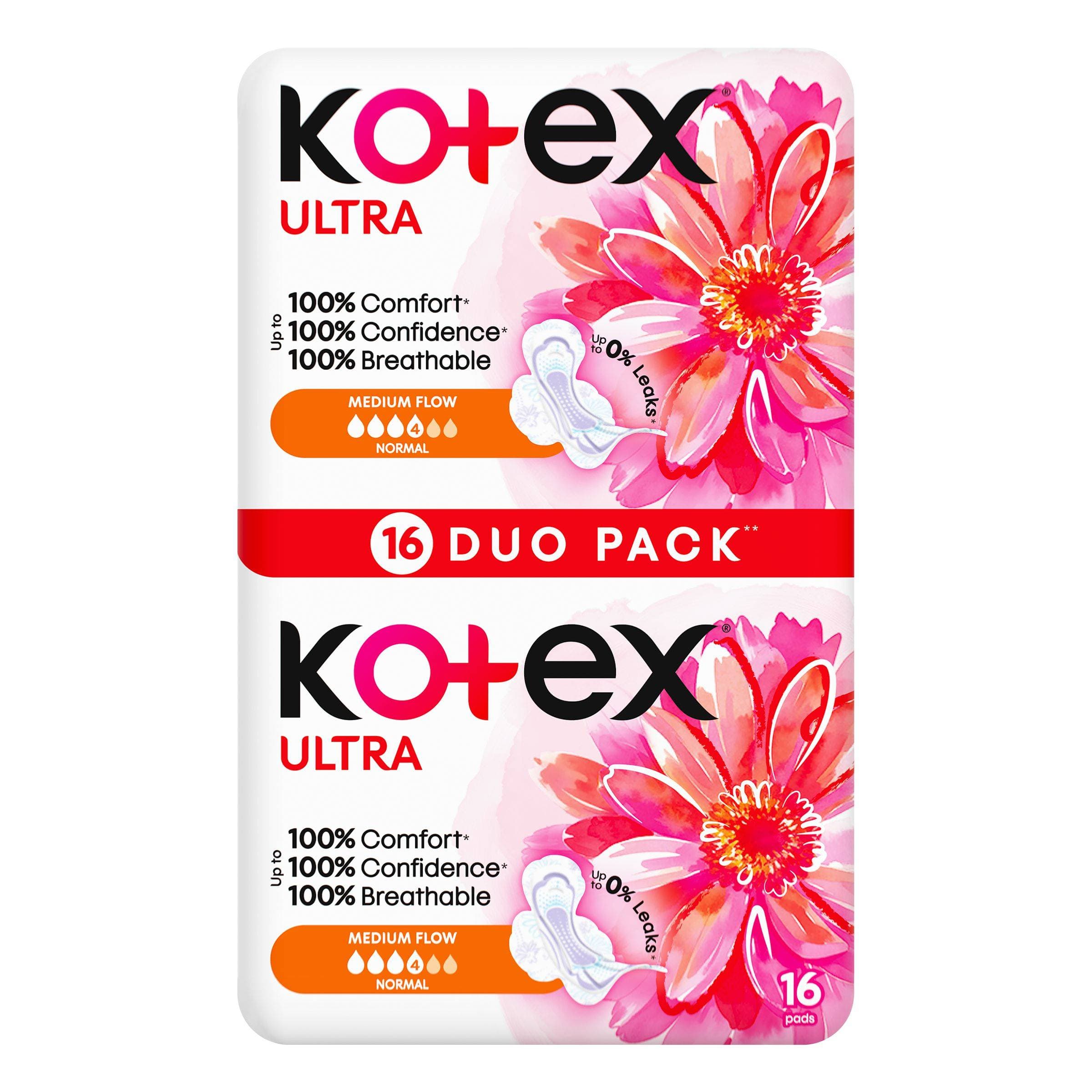 KOTEX VLOŽKY ULTRA NORMAL 16 KS