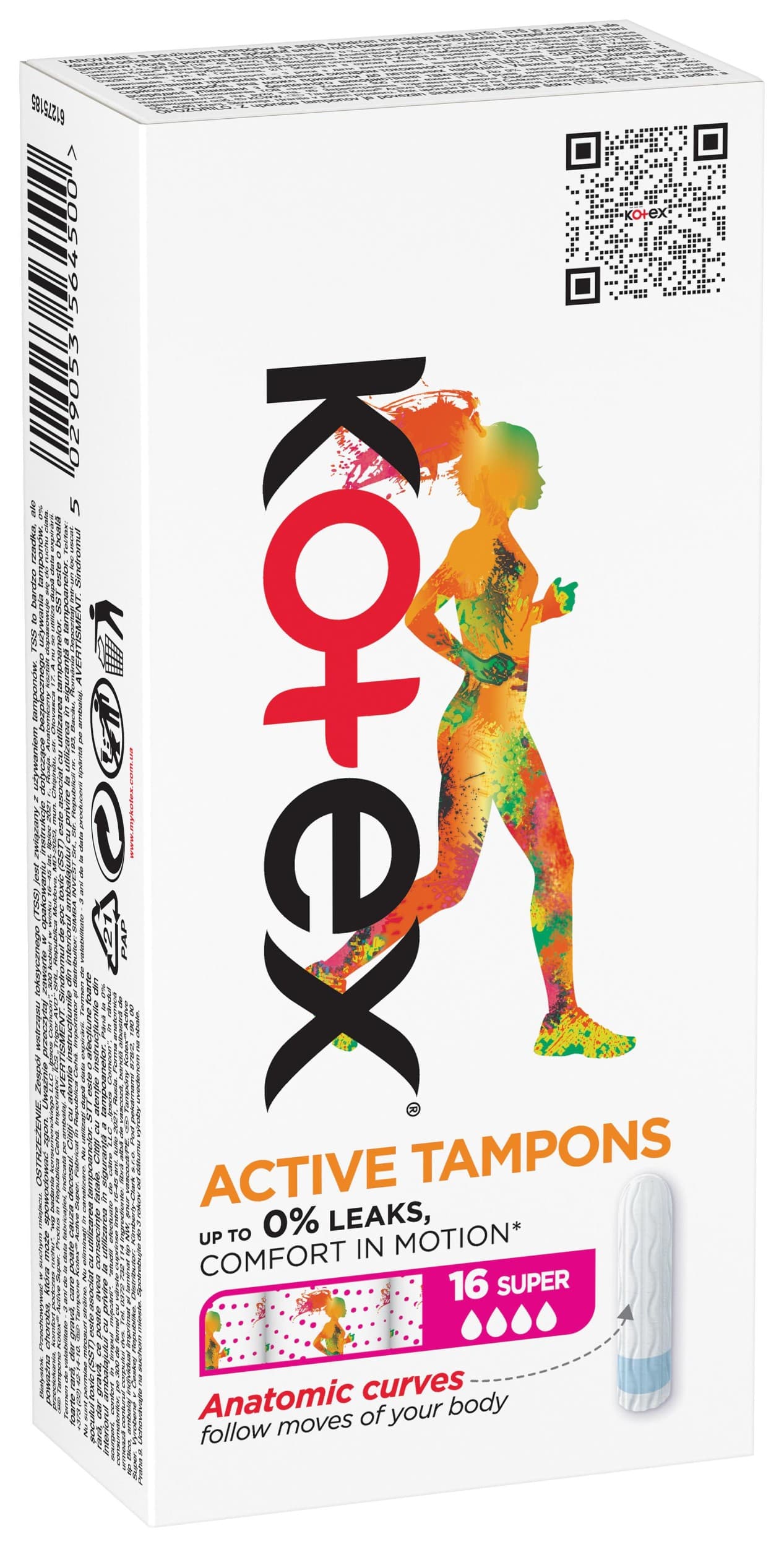 Kotex® Active Super tampóny 16 ks