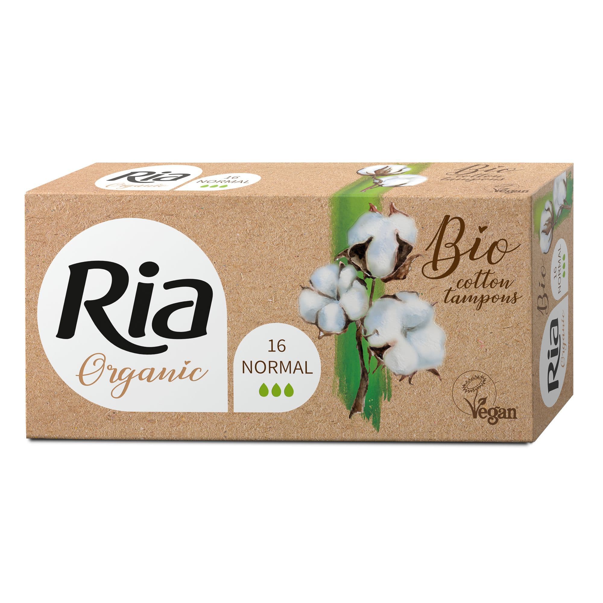 Ria Organic Normal tampony 16ks