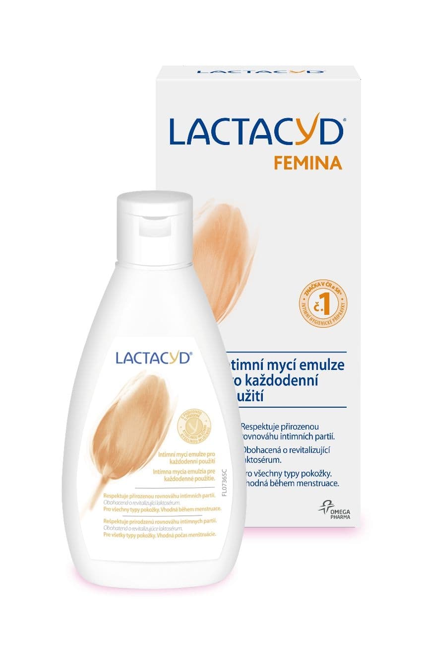 Lactacyd Intimní mycí emulze femina 200 ml