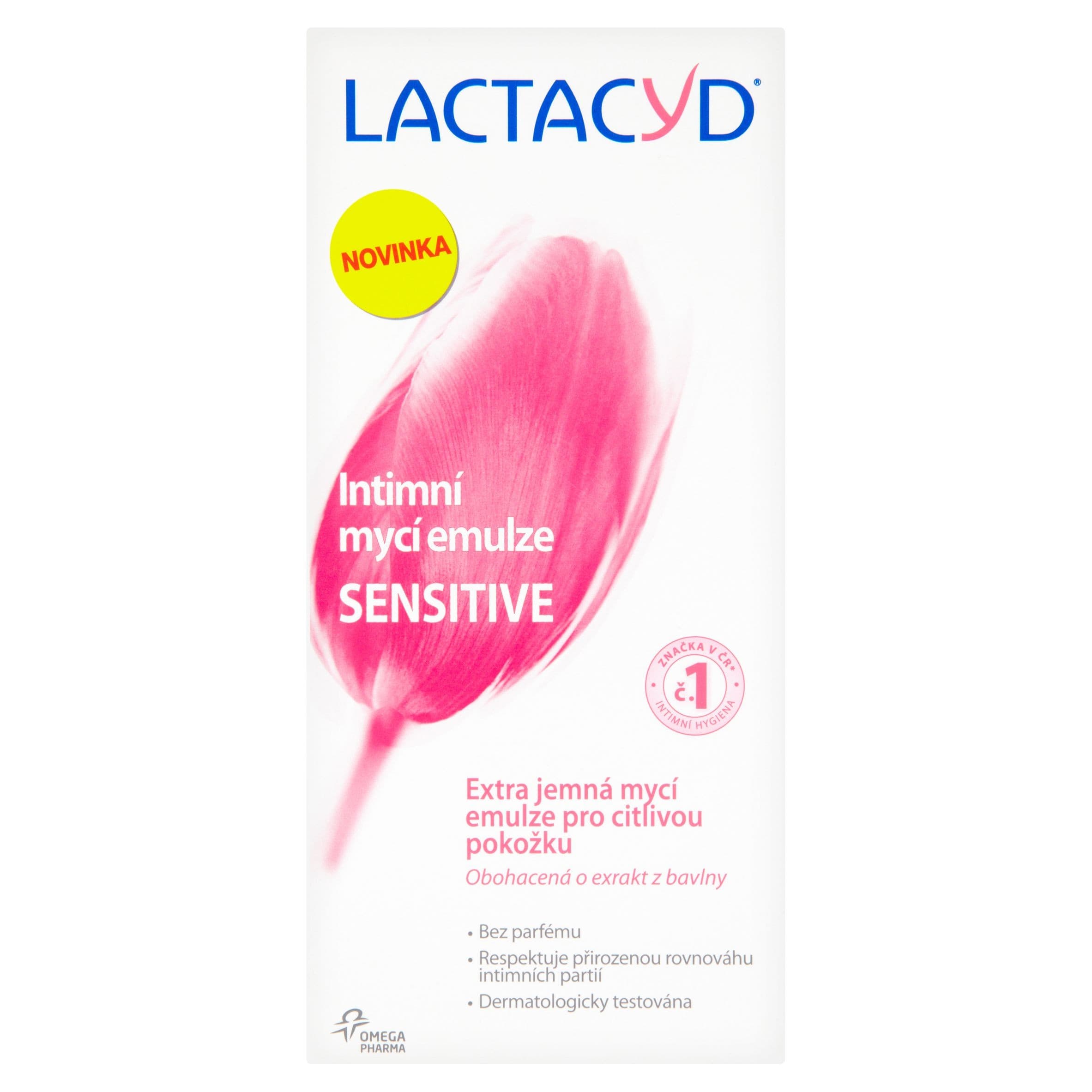 Lactacyd Intimní emulze sensitive 200 ml