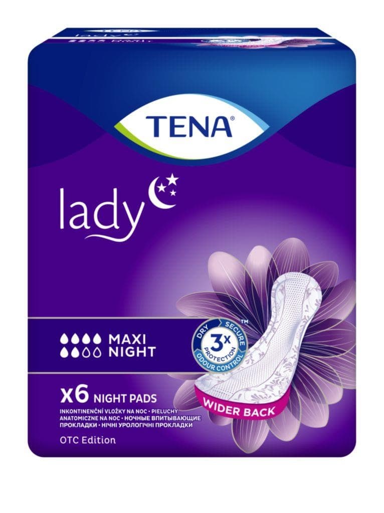 Tena Lady Maxi Night inkontinenční vložky