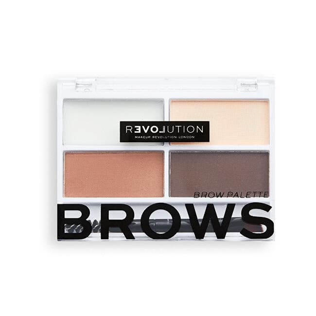 Revolution Relove Colour Cult Medium sada na úpravu obočí