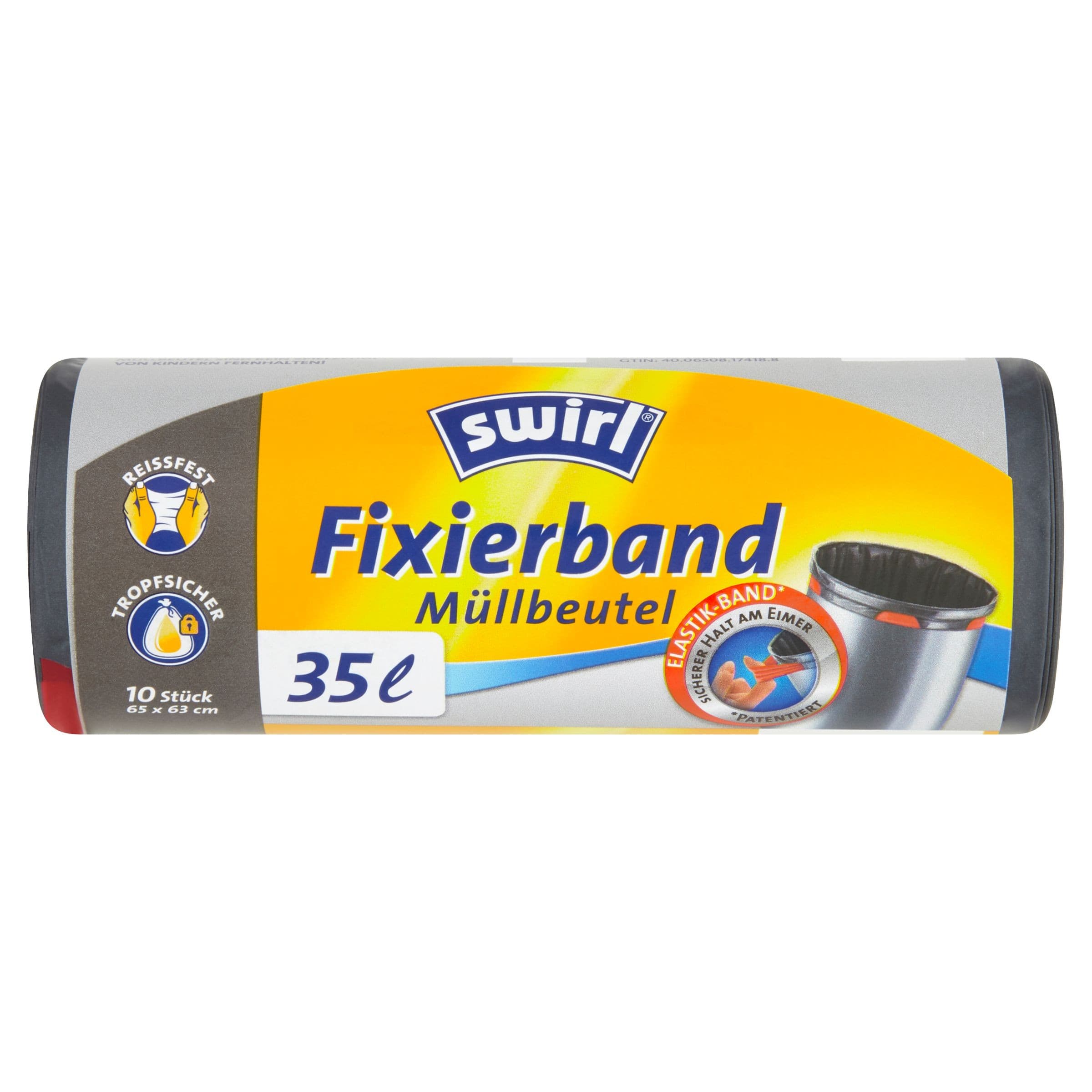 Swirl Zatahovací pytle s elastickým lemem 35l x 10ks