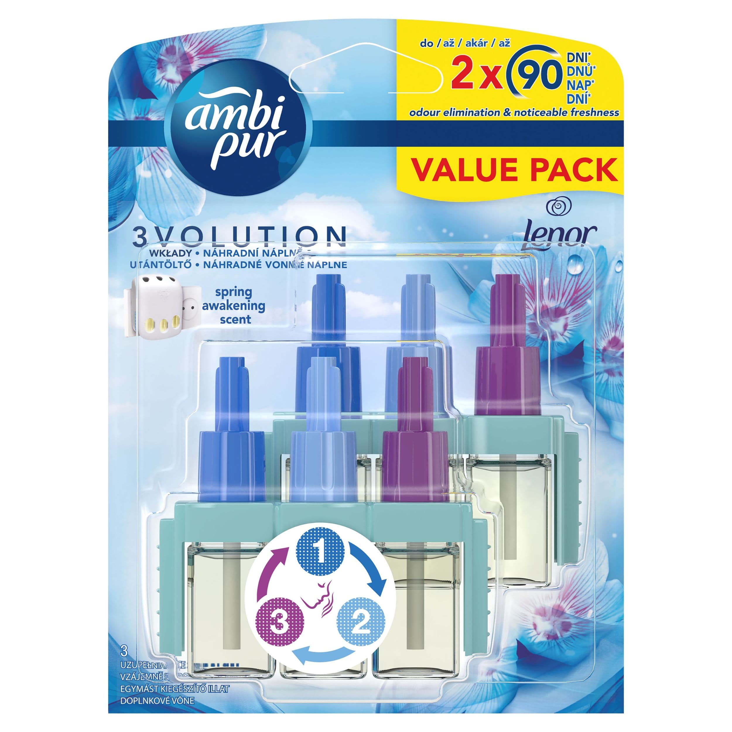 Ambi Pur 3 Volution Náhradní náplň do osvěžovače vzduchu Spring Awakening 40 ml