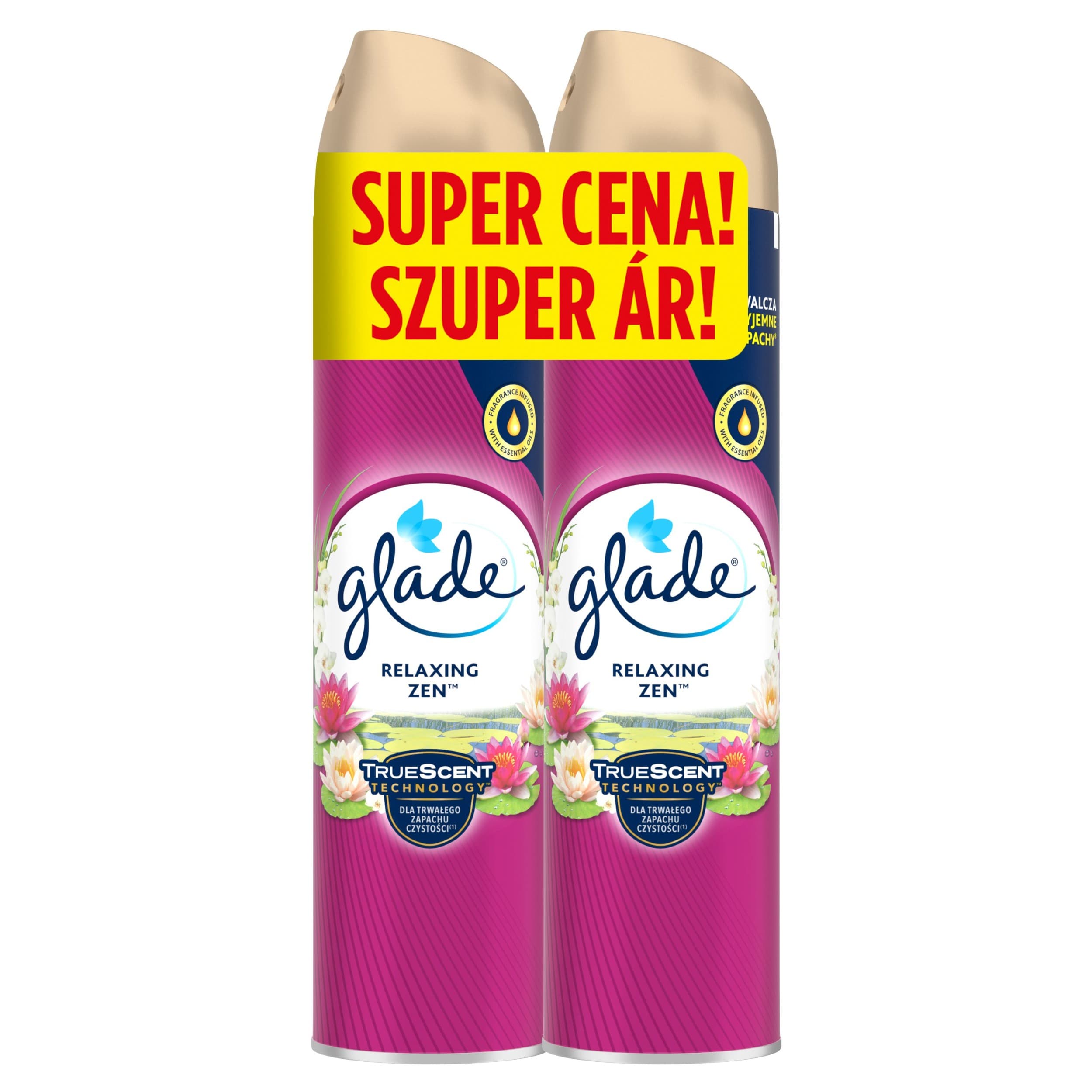 Glade Aerosol Santalové dřevo z Bali duopack 2x300ml