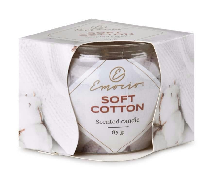 Svíčka vonná Emocio Soft Cotton