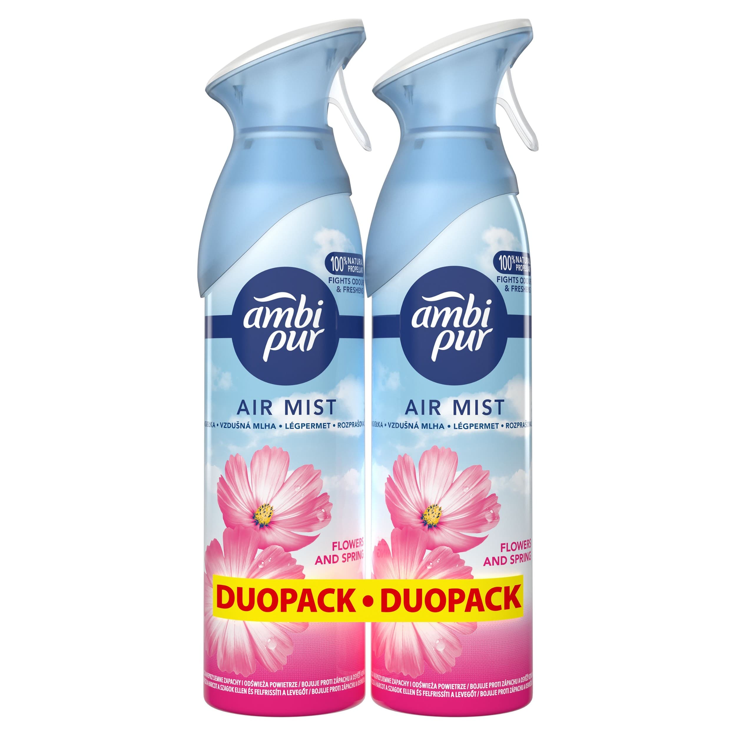 Ambi Pur Air Spreji Flower&Spring 2x185ml