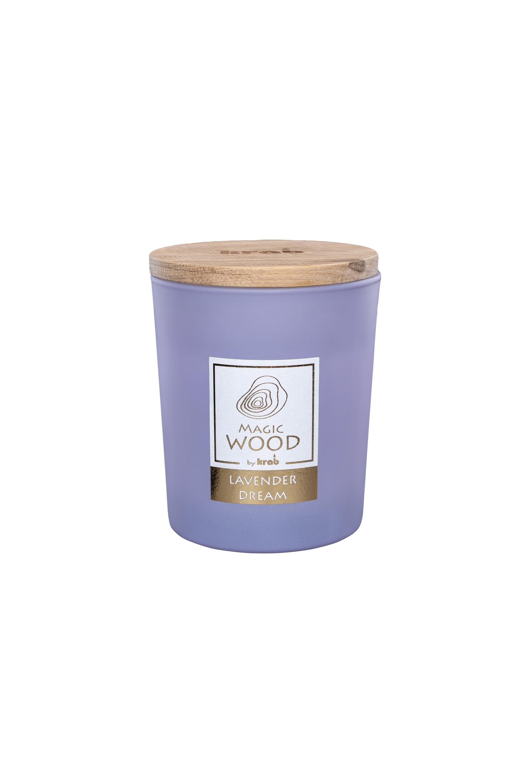 Krab Svíčka Magic Wood 300g Lavender Dream