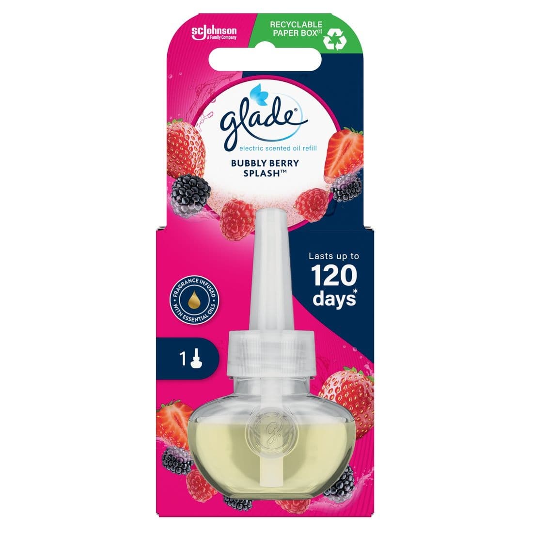 Glade Electric Bubbly Berry náplň 20ml